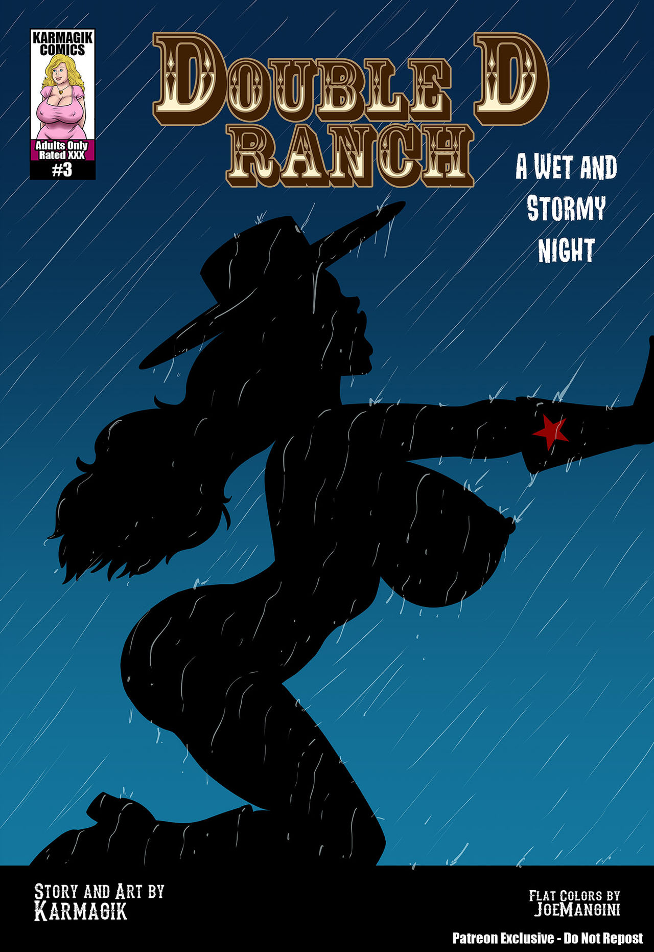 Double D Ranch #3 - A Wet and Stormy Night page 1 full