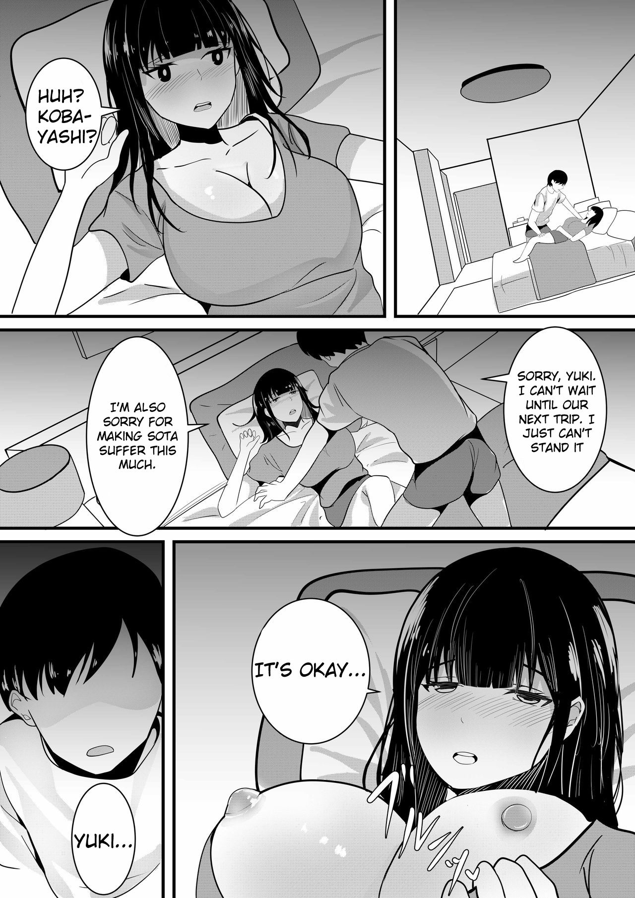 Tousatsu Douga de Kyouhaku sarete Boku no Shinyuu ni Nando mo Okasareru Kanojo page 10 full