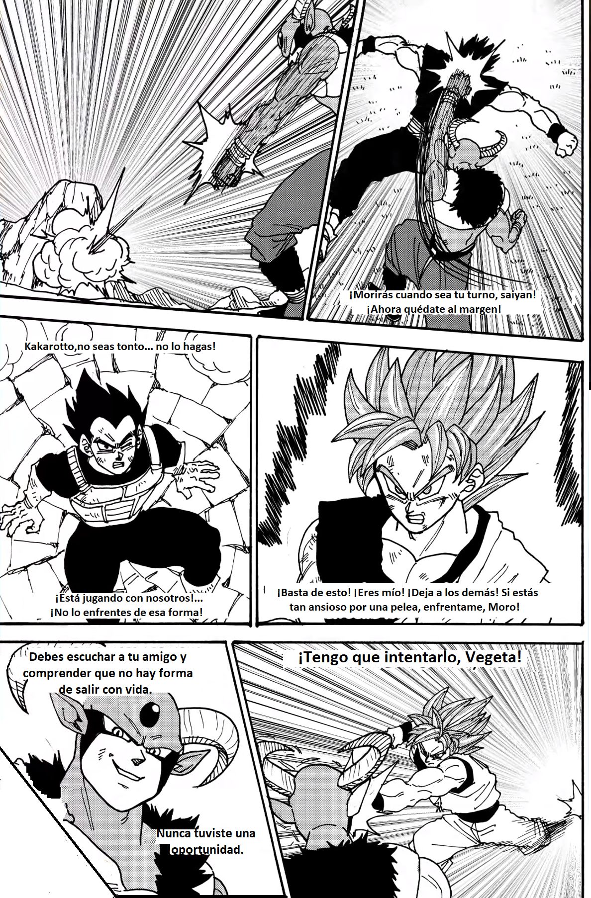Beyond Dragon Ball Super: Gogeta Vs Moro Begins! page 4 full