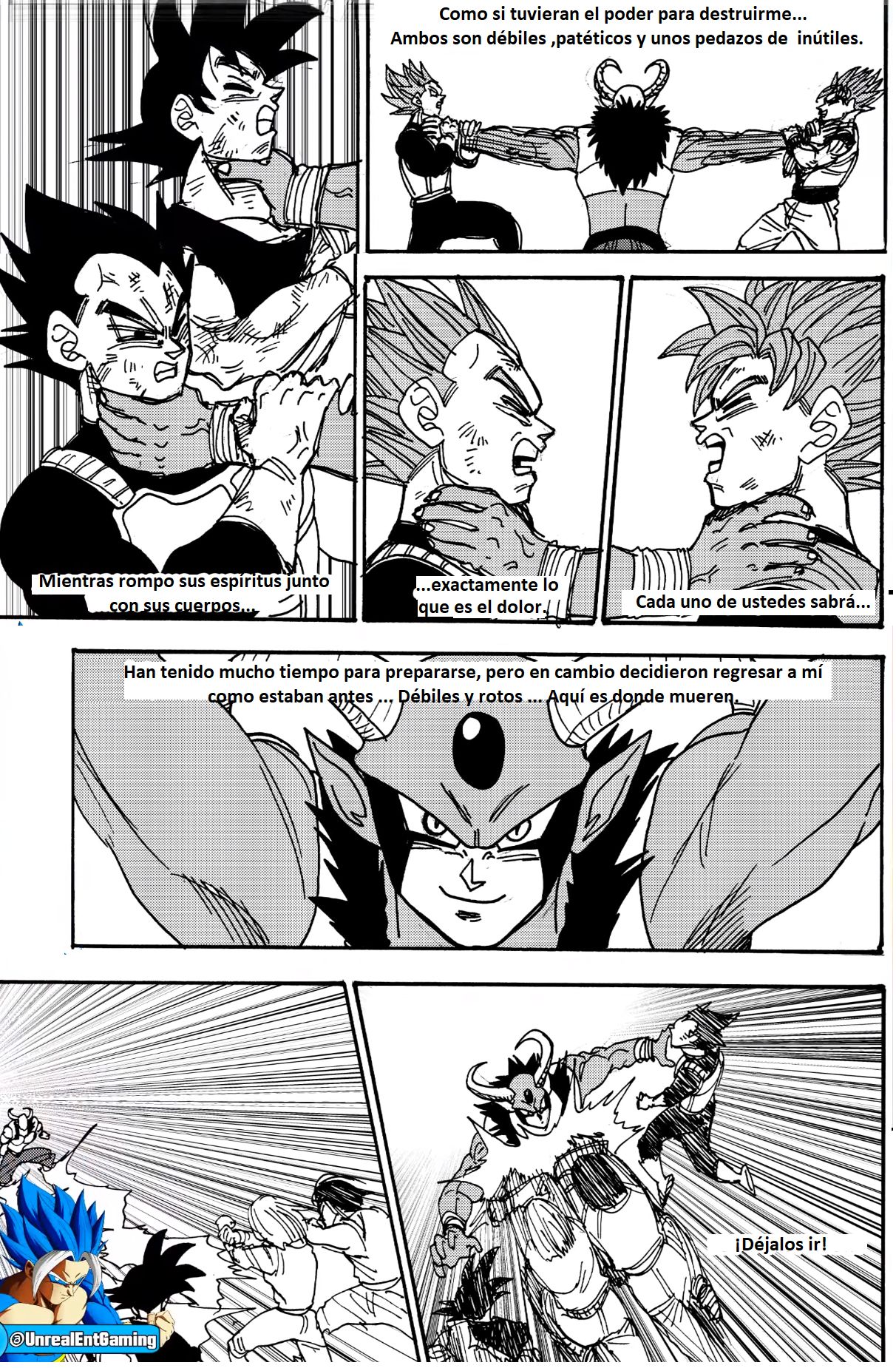 Beyond Dragon Ball Super: Gogeta Vs Moro Begins! page 8 full
