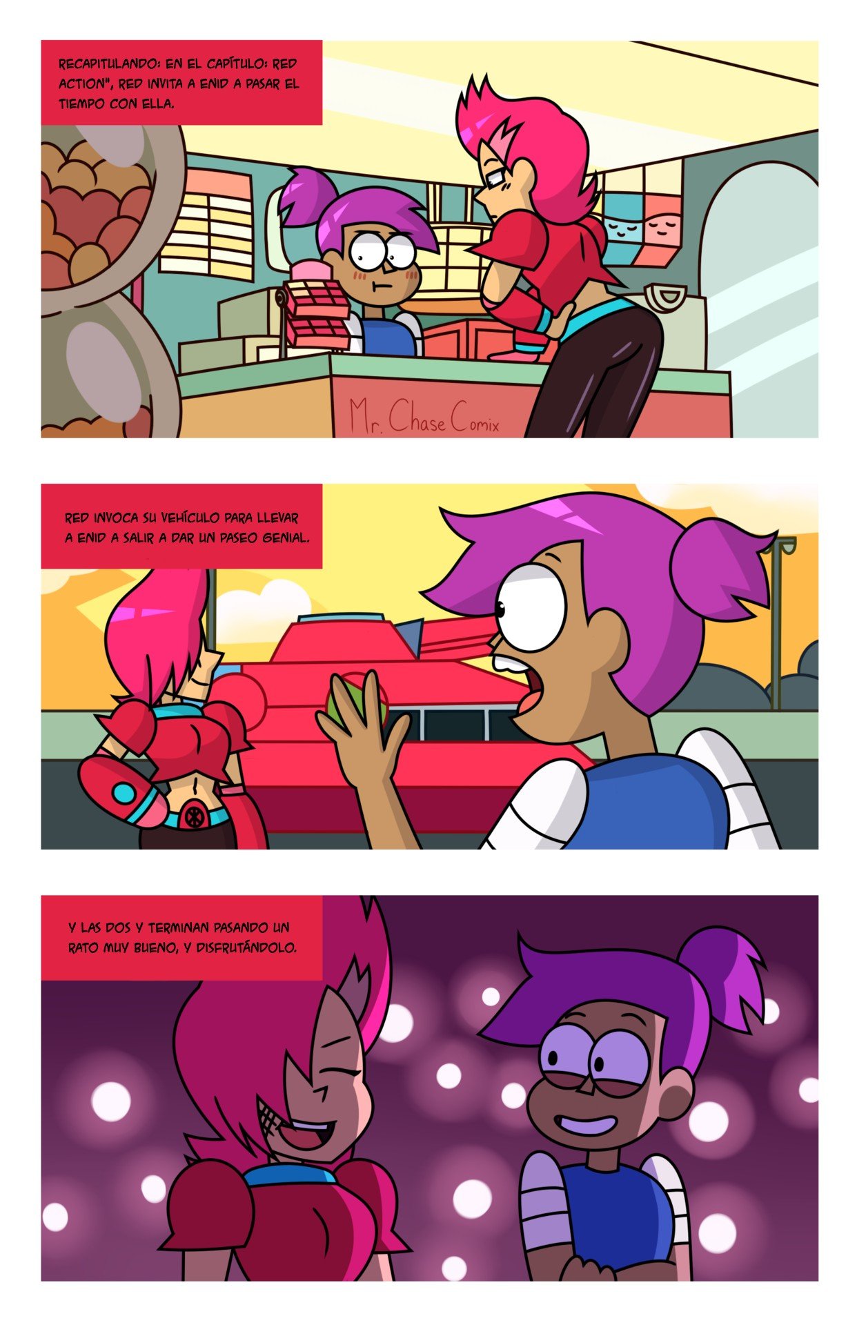 Red Hot Action page 3 full