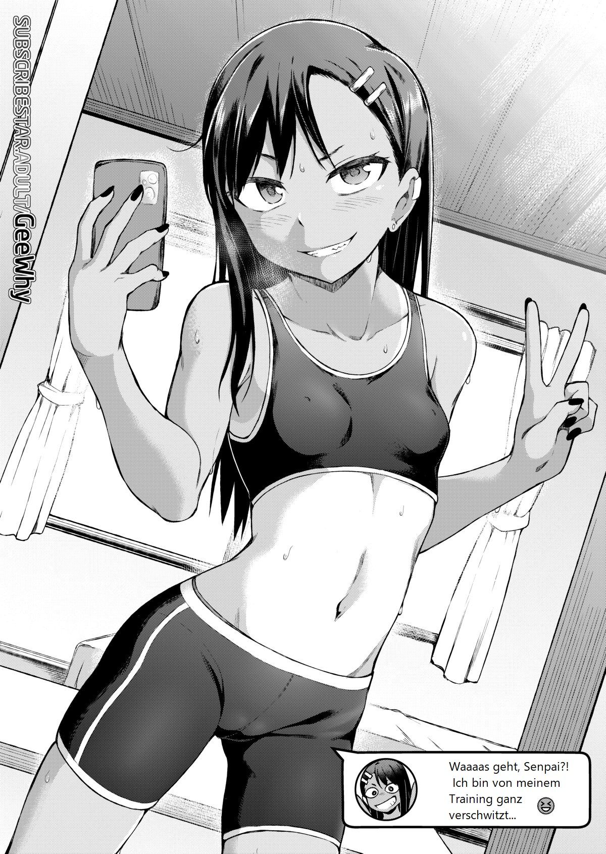 Nagatoro's selfie whore page 1 full