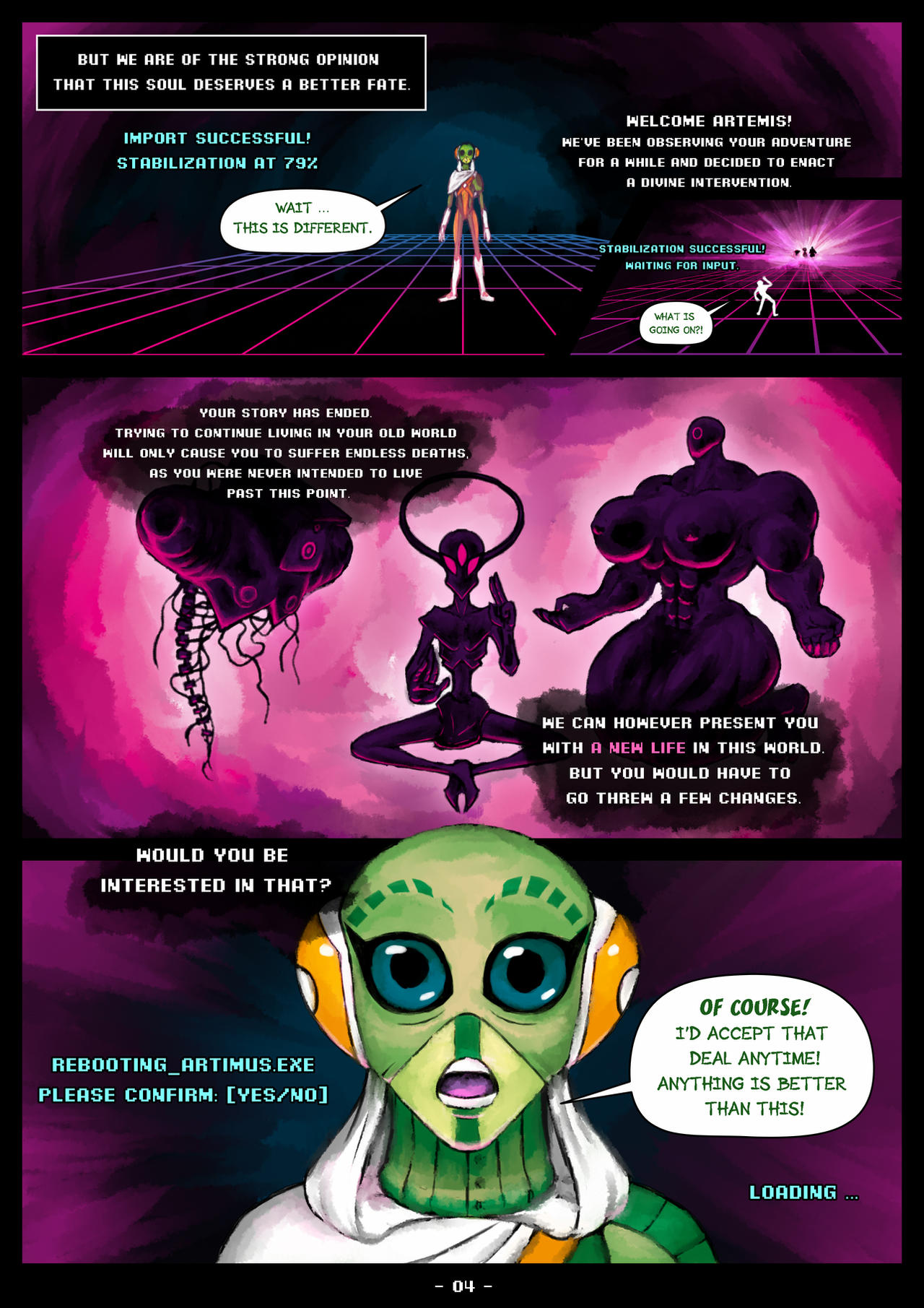 Rebooting Artemis page 4 full