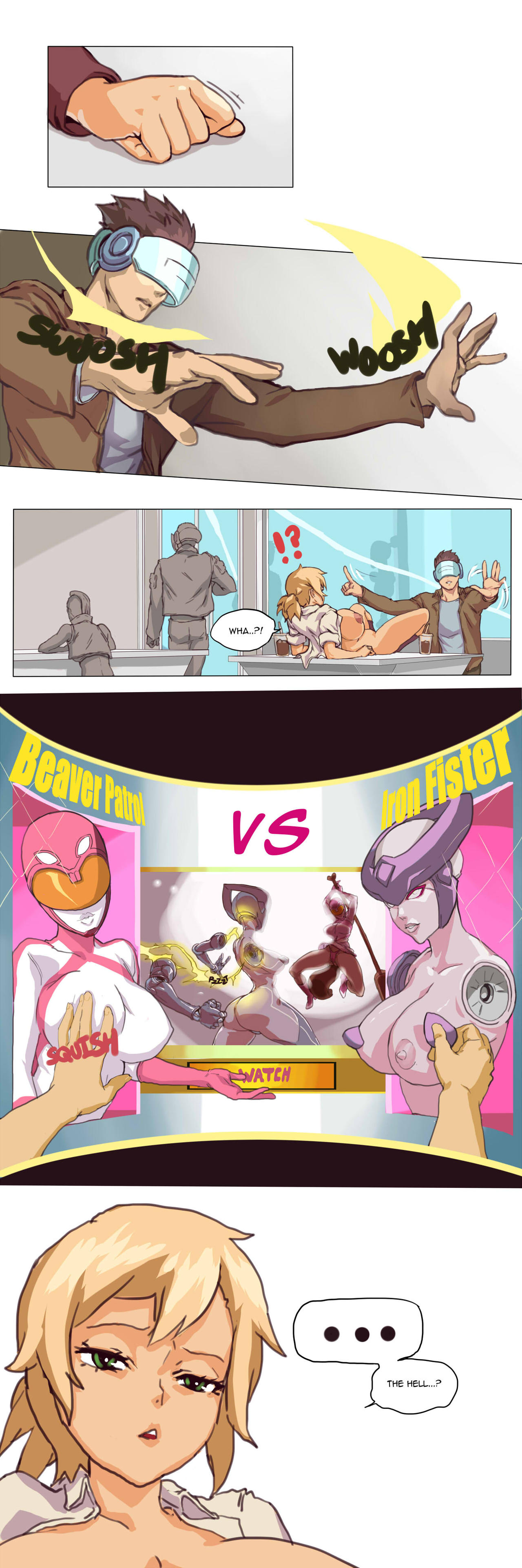 Intergalactic comic 1 - The princess page 6 full