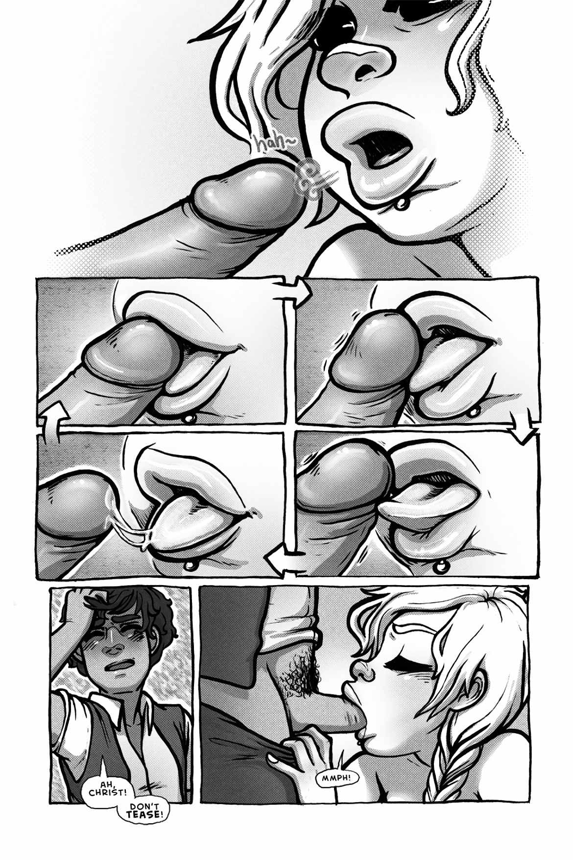 Titty-Time 1 – Amanda Lafrenais - english page 8 full