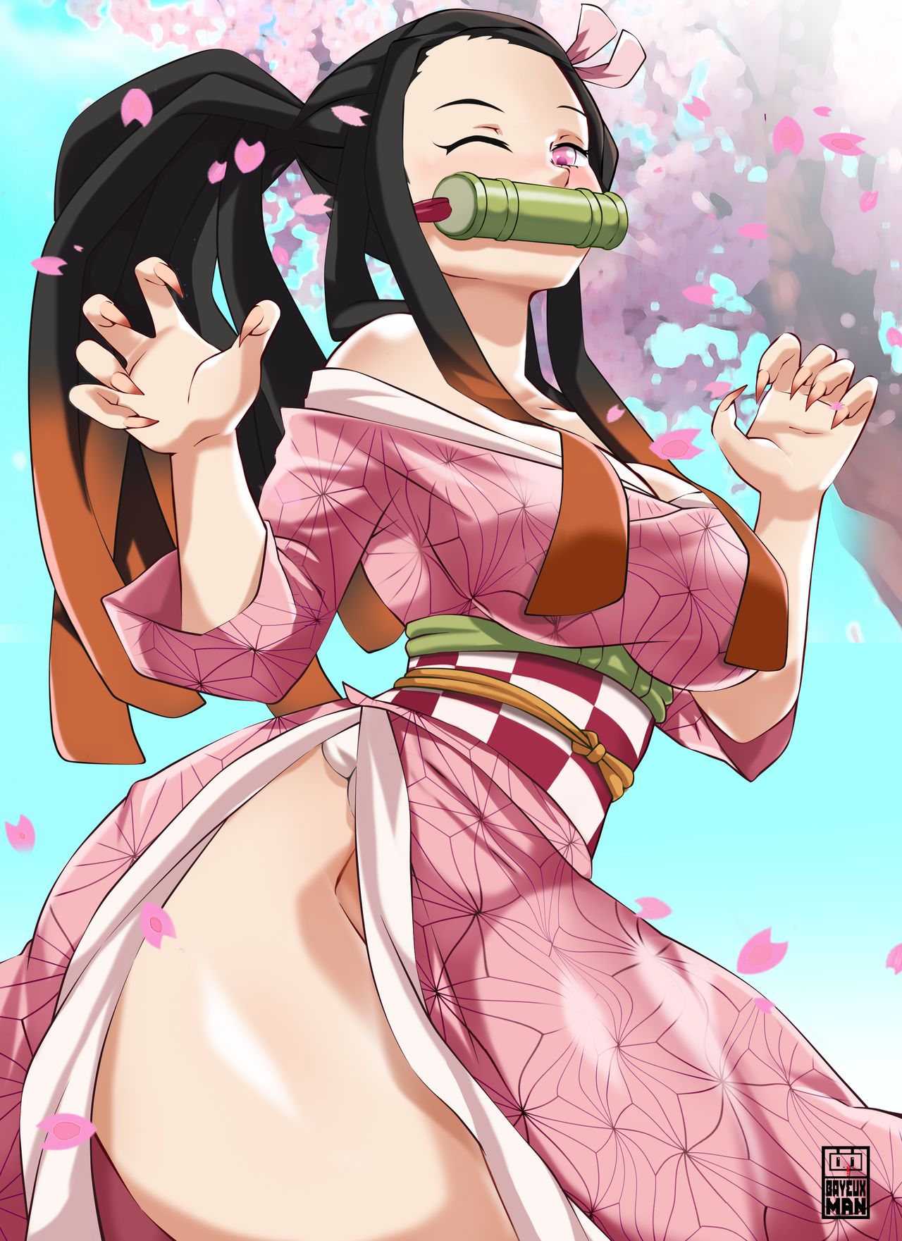 Bayeuxman - Nezuko Adult page 9 full
