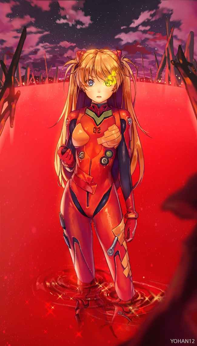 Neon Genesis Evangelion "Aska sirius longley" Partie 01 page 8 full
