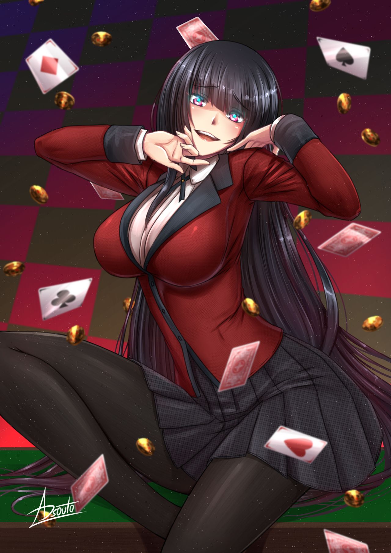 Yumeko Jabami / Kakegurui page 1 full