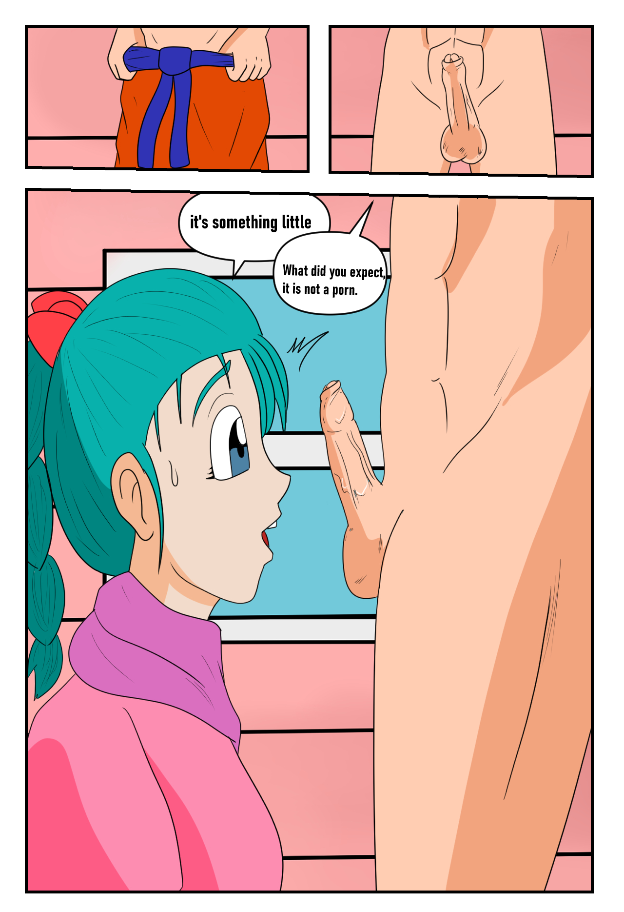 Bulma x Krilin page 7 full