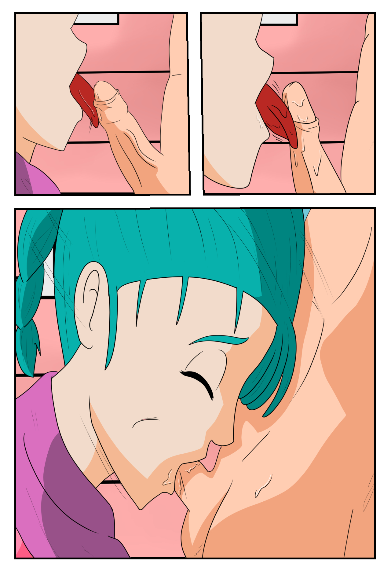 Bulma x Krilin page 8 full