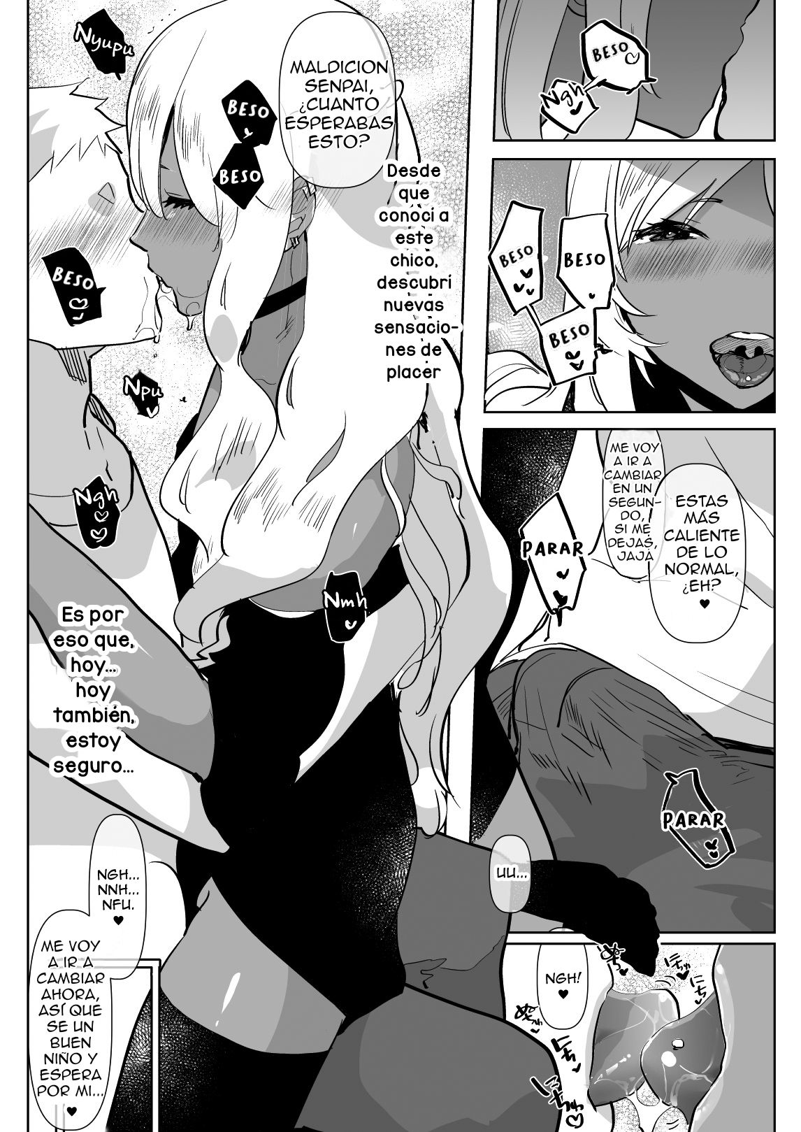 Kurogal Kouhai Otokonoko DeliHeal ~ Gyaku Anal Course page 7 full