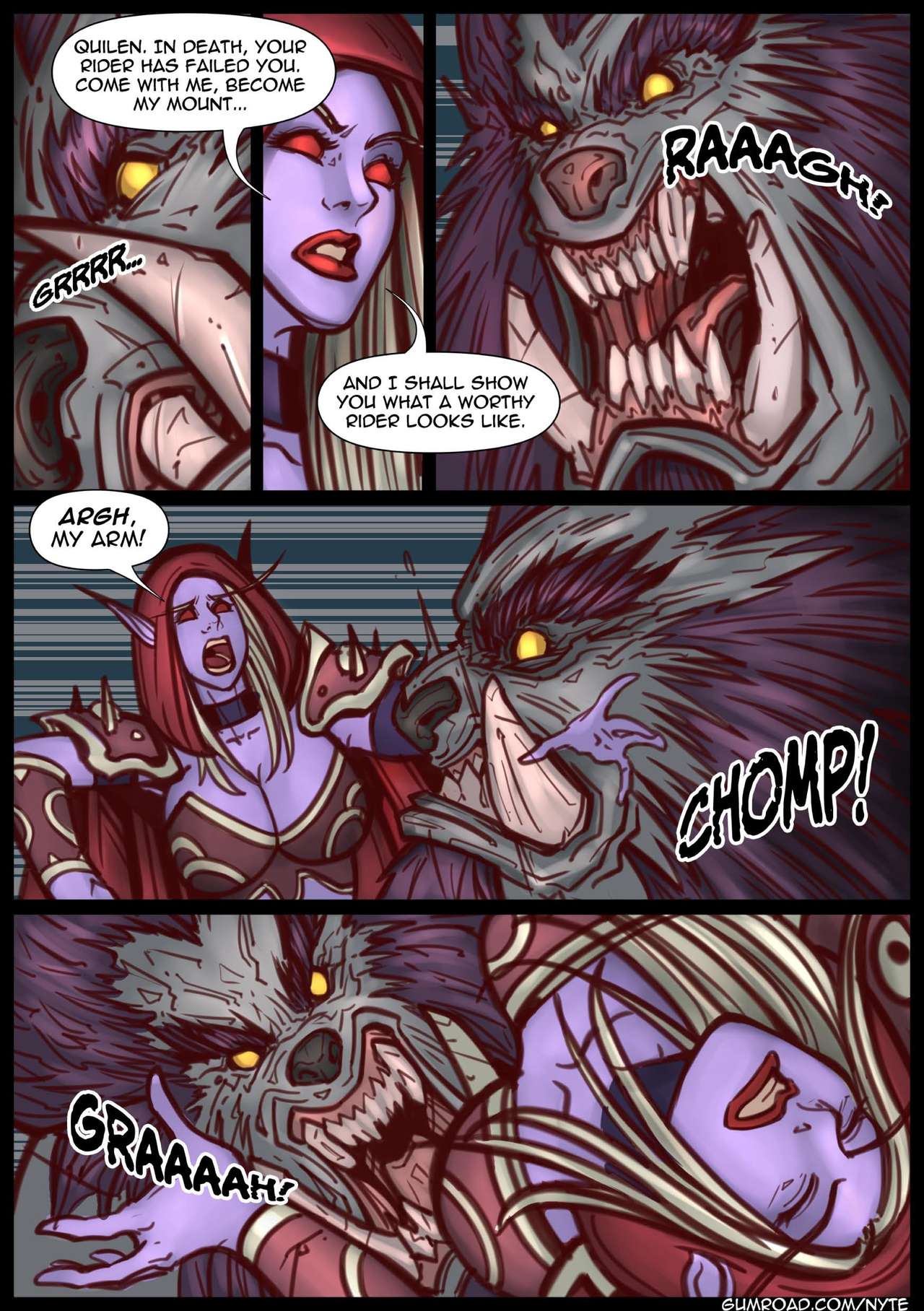 World of Vorecraft: Sylvanas Windrunner page 3 full