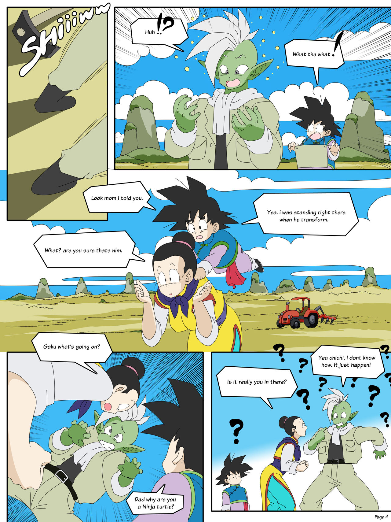 DRAGON BALL YAMETE ZAMASUS AMBITION page 5 full