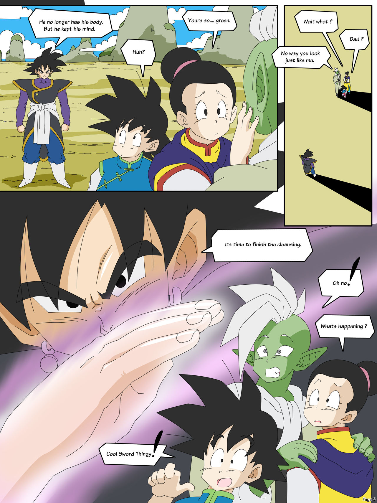 DRAGON BALL YAMETE ZAMASUS AMBITION page 6 full
