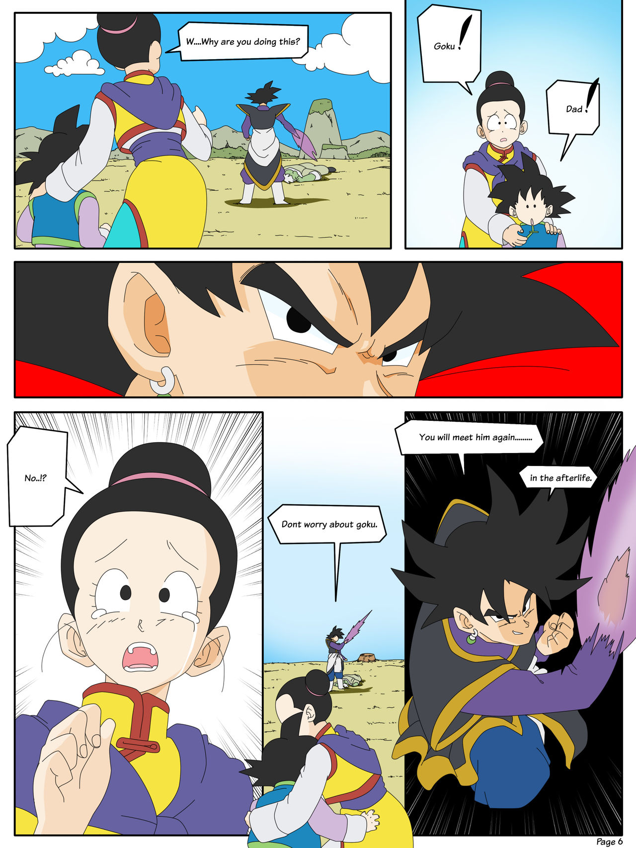 DRAGON BALL YAMETE ZAMASUS AMBITION page 7 full