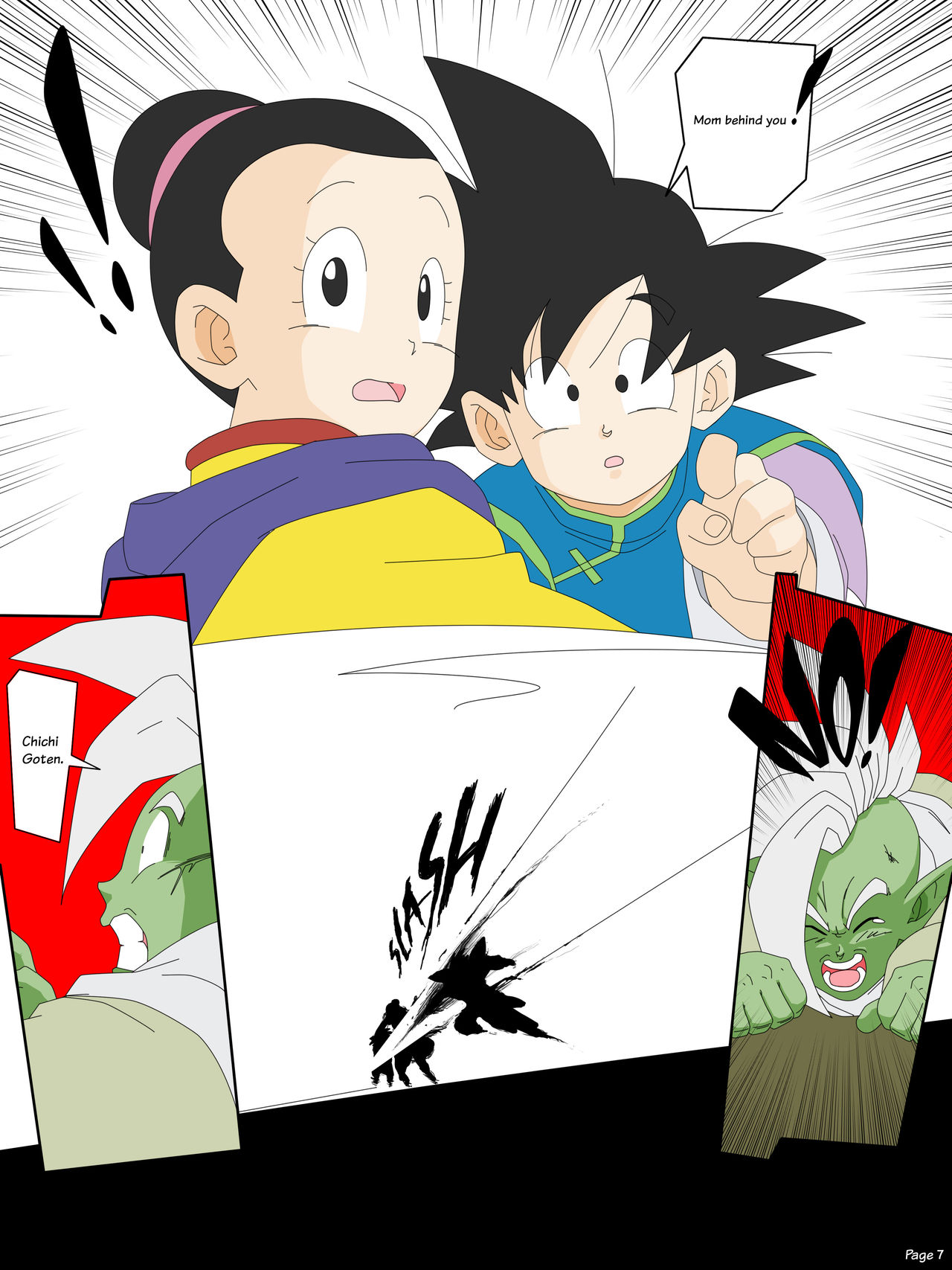DRAGON BALL YAMETE ZAMASUS AMBITION page 8 full