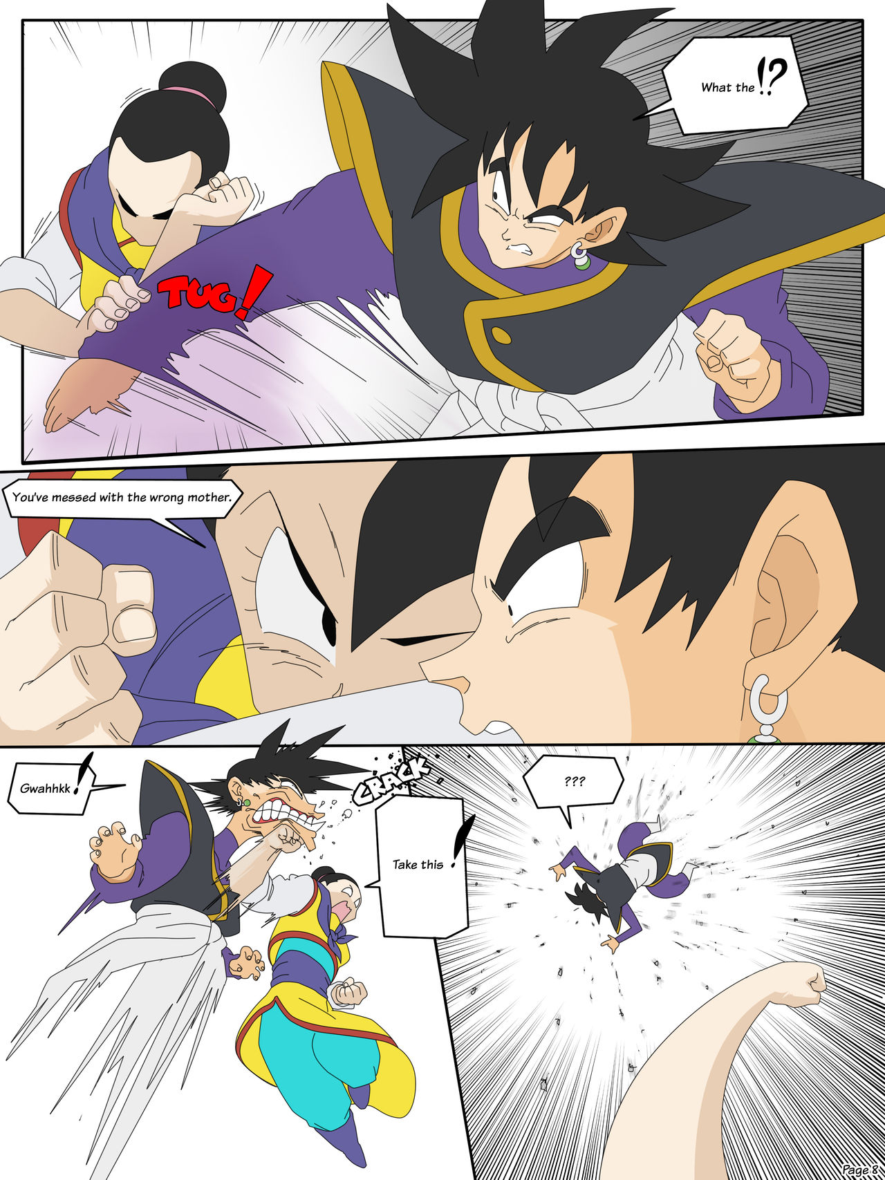 DRAGON BALL YAMETE ZAMASUS AMBITION page 9 full