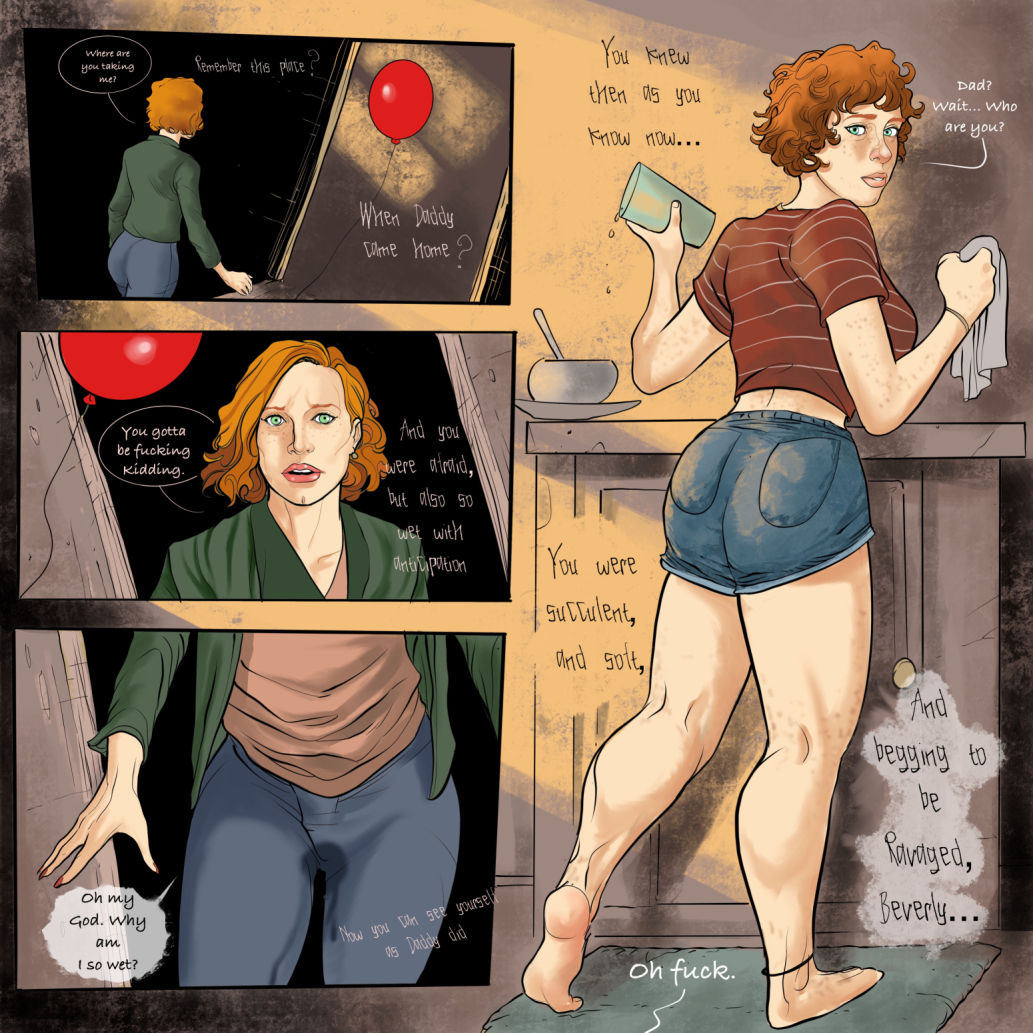 “IT: You’ll Cum Too” page 1 full