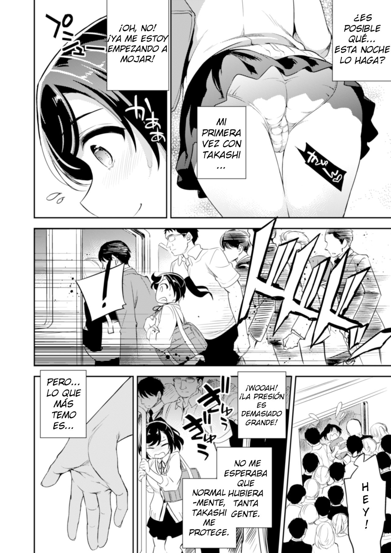 C9-41 Sayuri - Kareshi to Hatsu H Mokuzen ni Chikan ni NTR-reta Shoujo page 5 full
