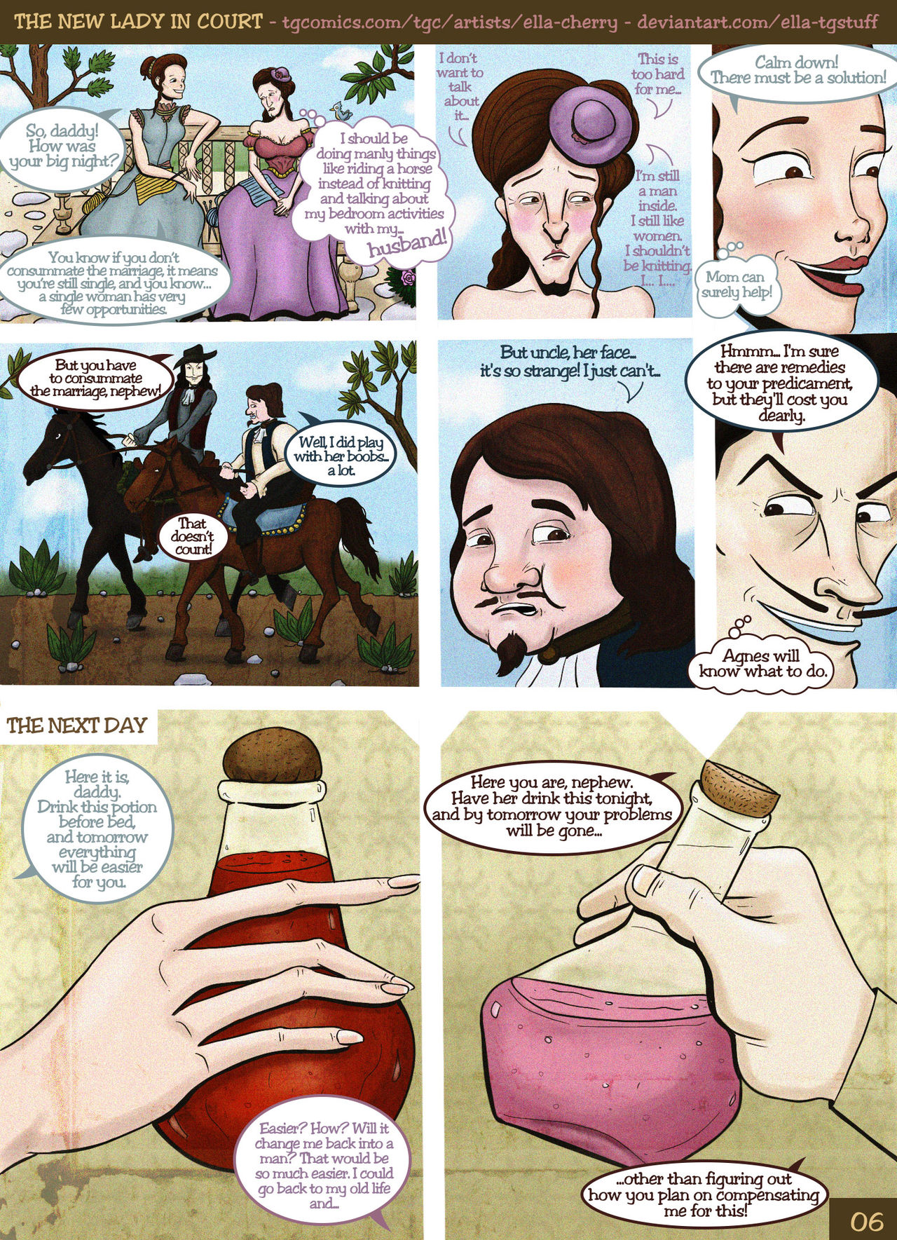 The New Lady in Court page 7 full
