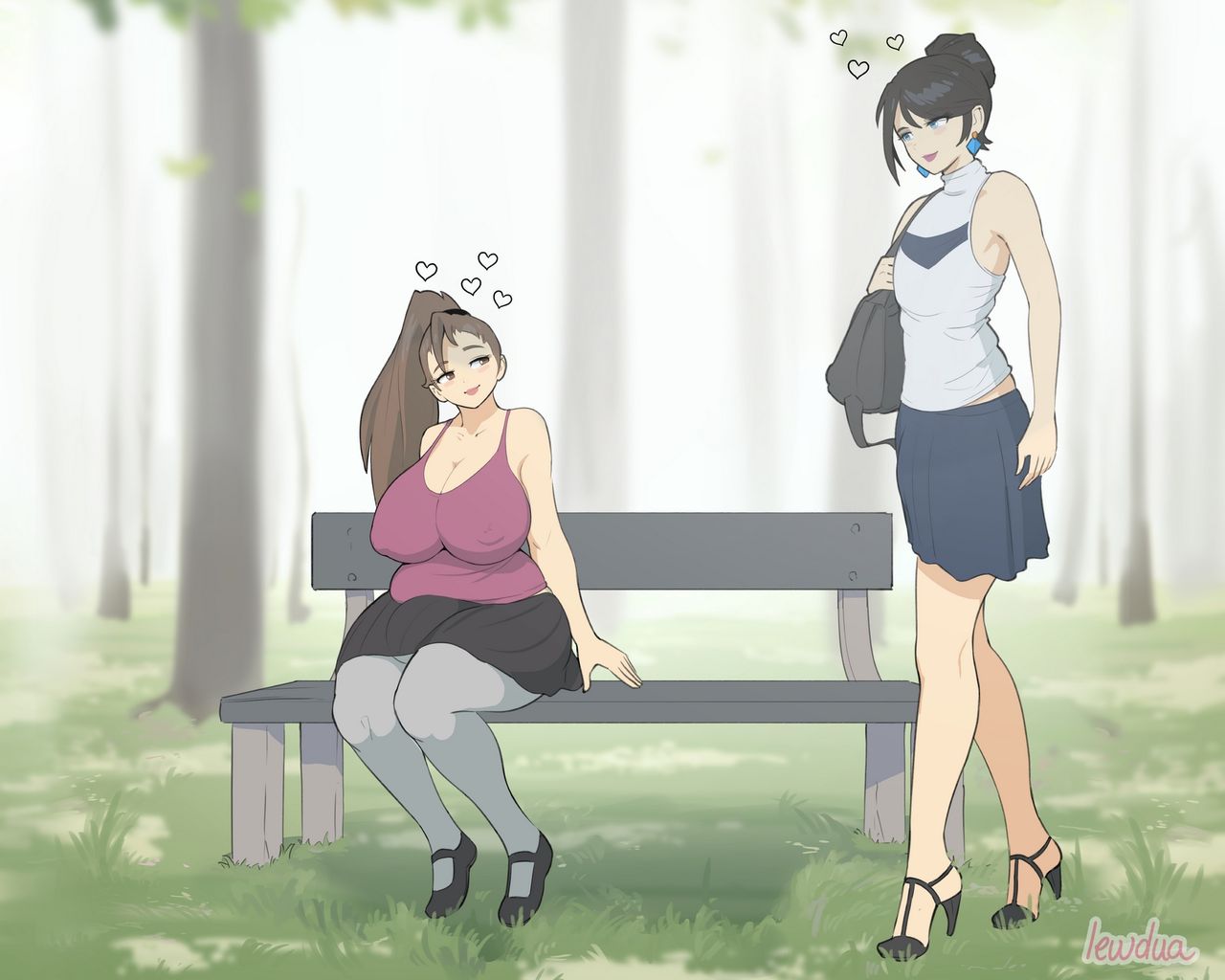 At the Park - Natasha and Alice page 2 full