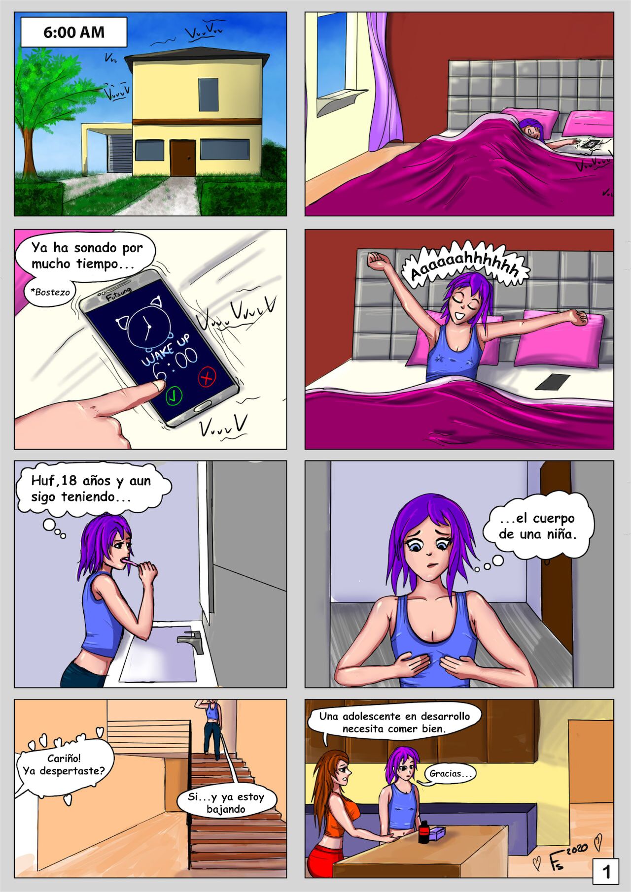 Lina's Story - Chapter 1 page 1 full