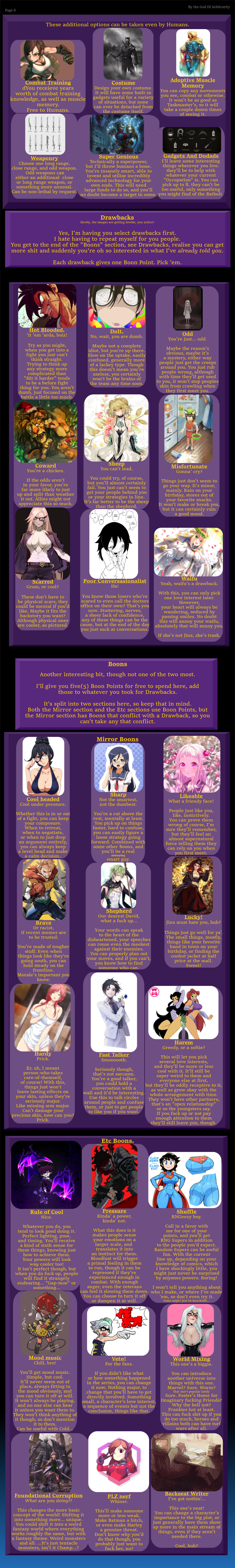 Teen Titans CYOA page 6 full