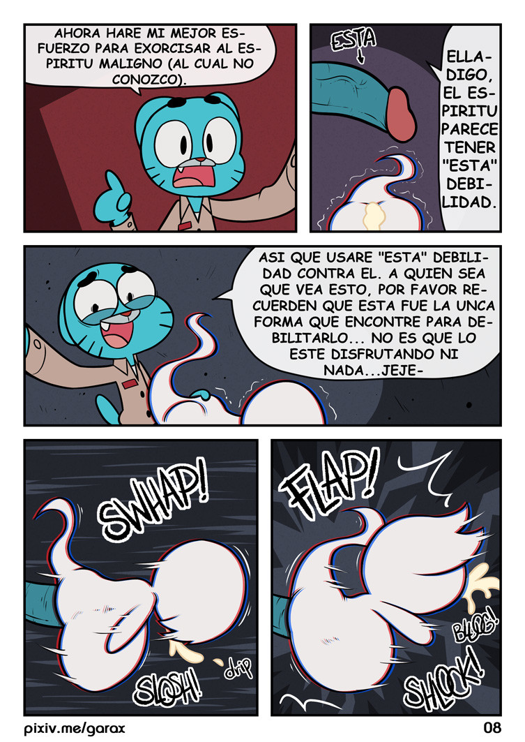 Gumball Ghost Buster page 9 full