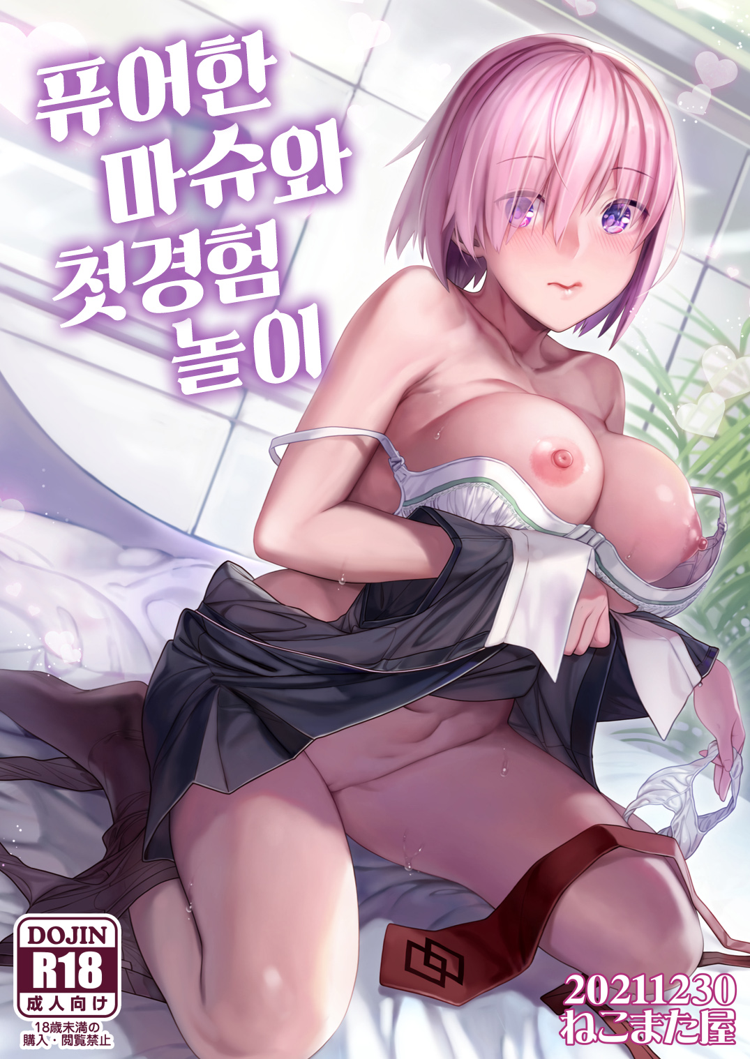 Masshiro Mash to Hajimete Gokko | 퓨어한 마슈와 첫경험 놀이 page 1 full