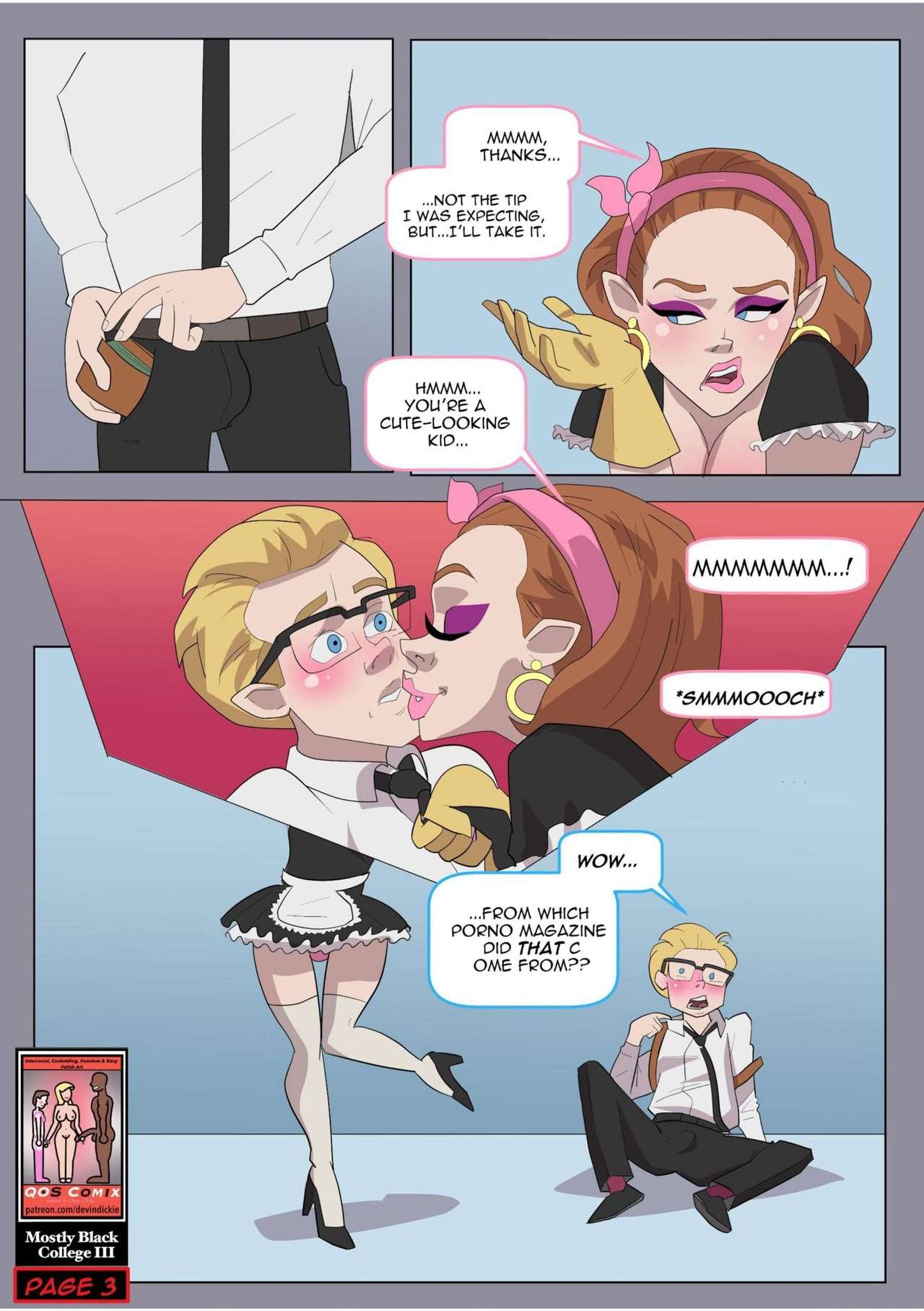 Mostly Black College 3 – Devin Dickie - english page 4 full