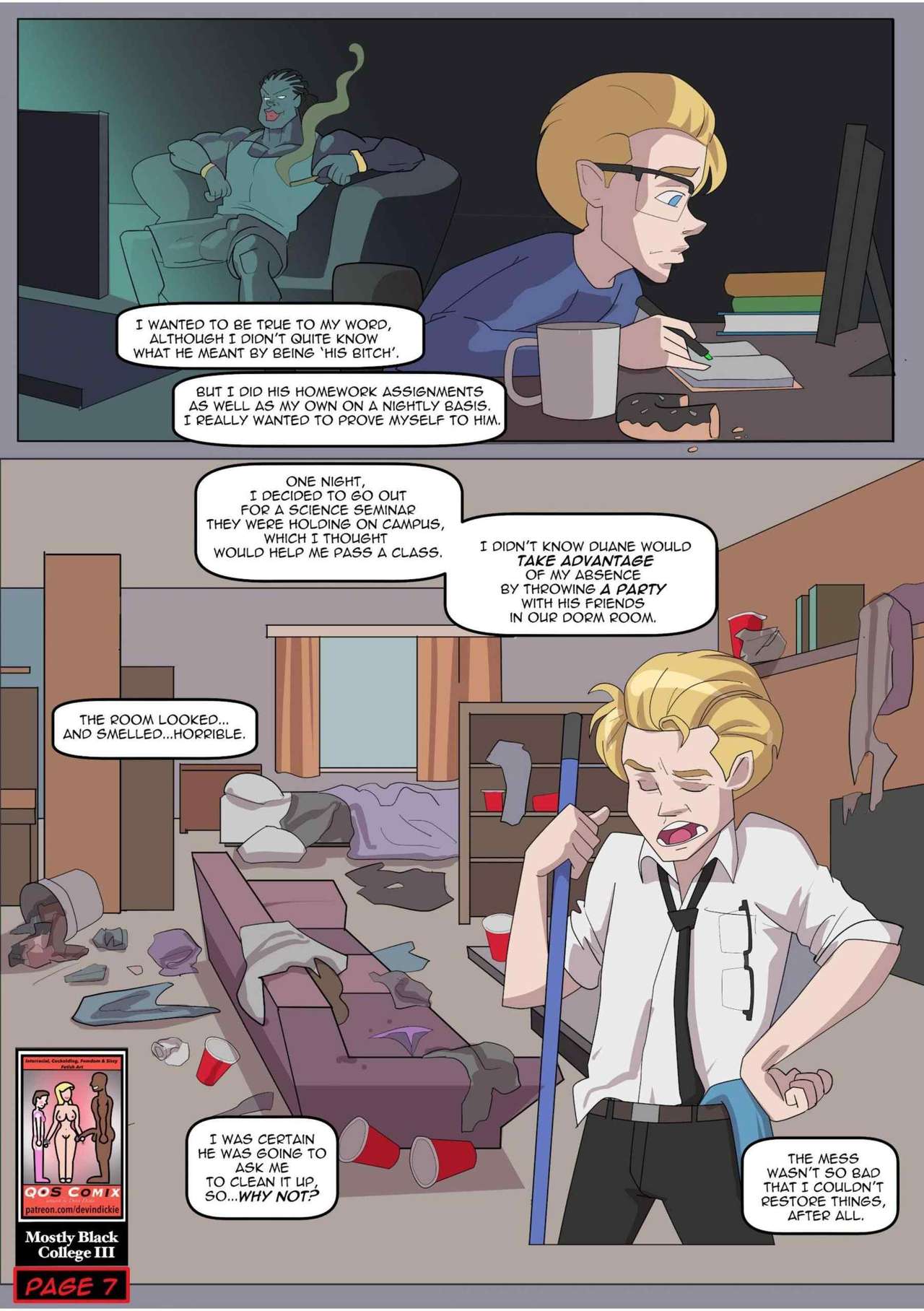 Mostly Black College 3 – Devin Dickie - english page 8 full