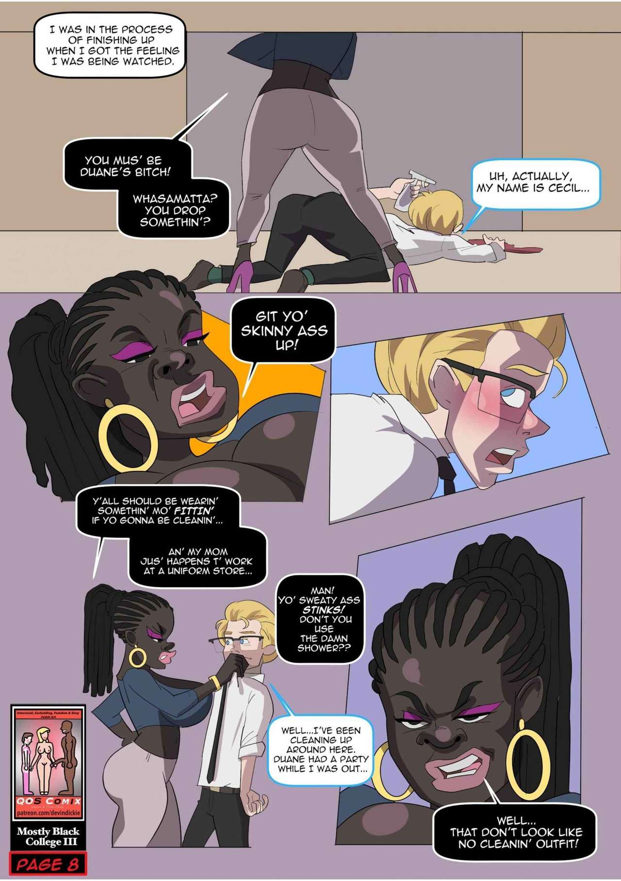 Mostly Black College 3 – Devin Dickie - english page 9 full