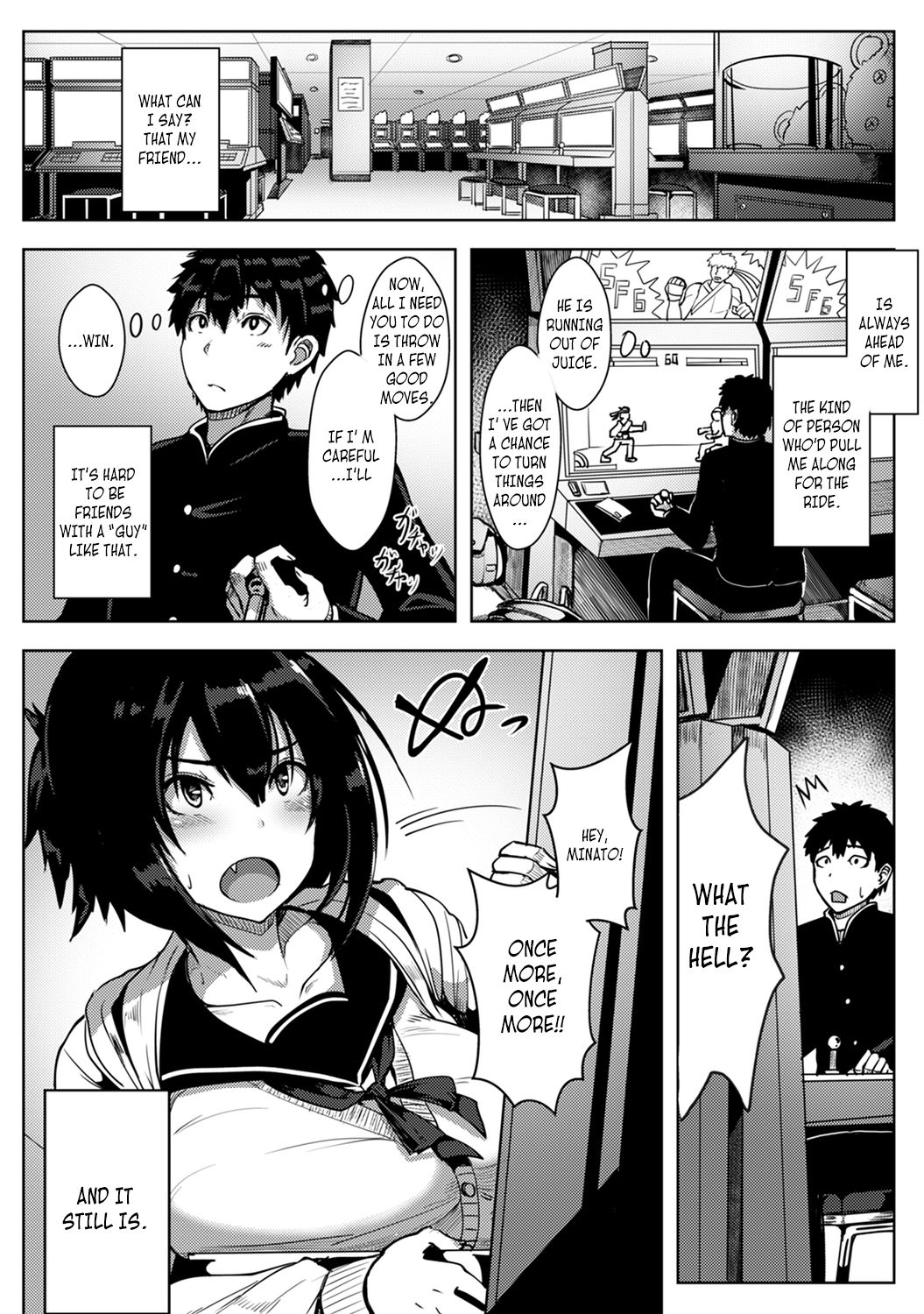The Childhood Friend I Loved Was Taken Away by a Flirtatious Senior - Part 1 page 3 full