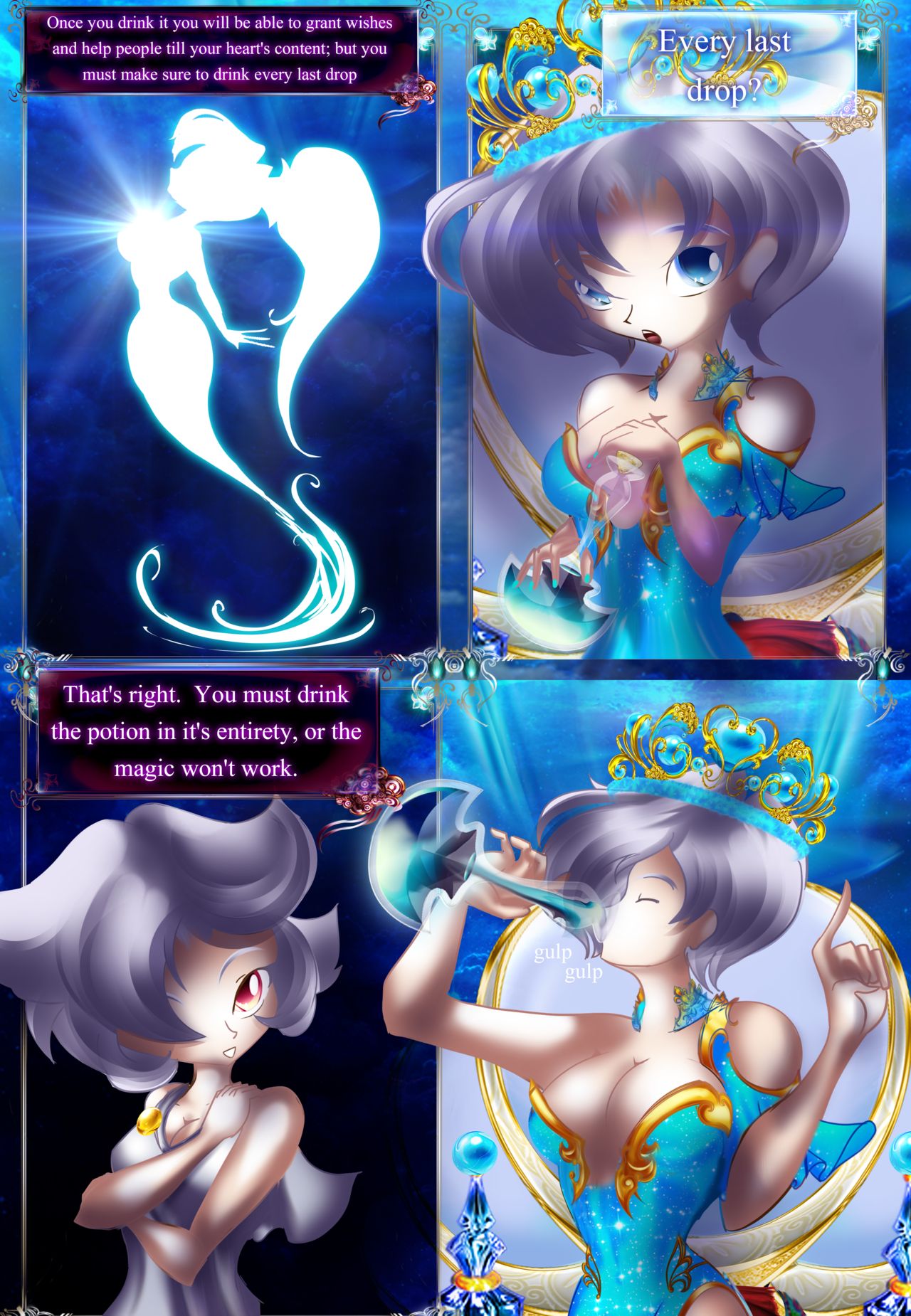 Goddess Maker - Betrayer and the bottle page 6 full