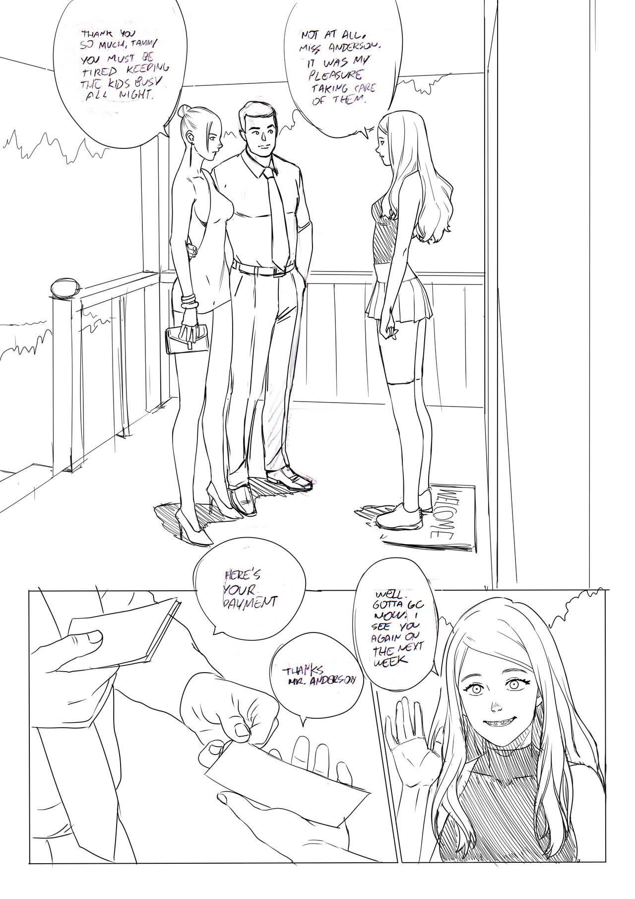 Sitter Tammy page 1 full