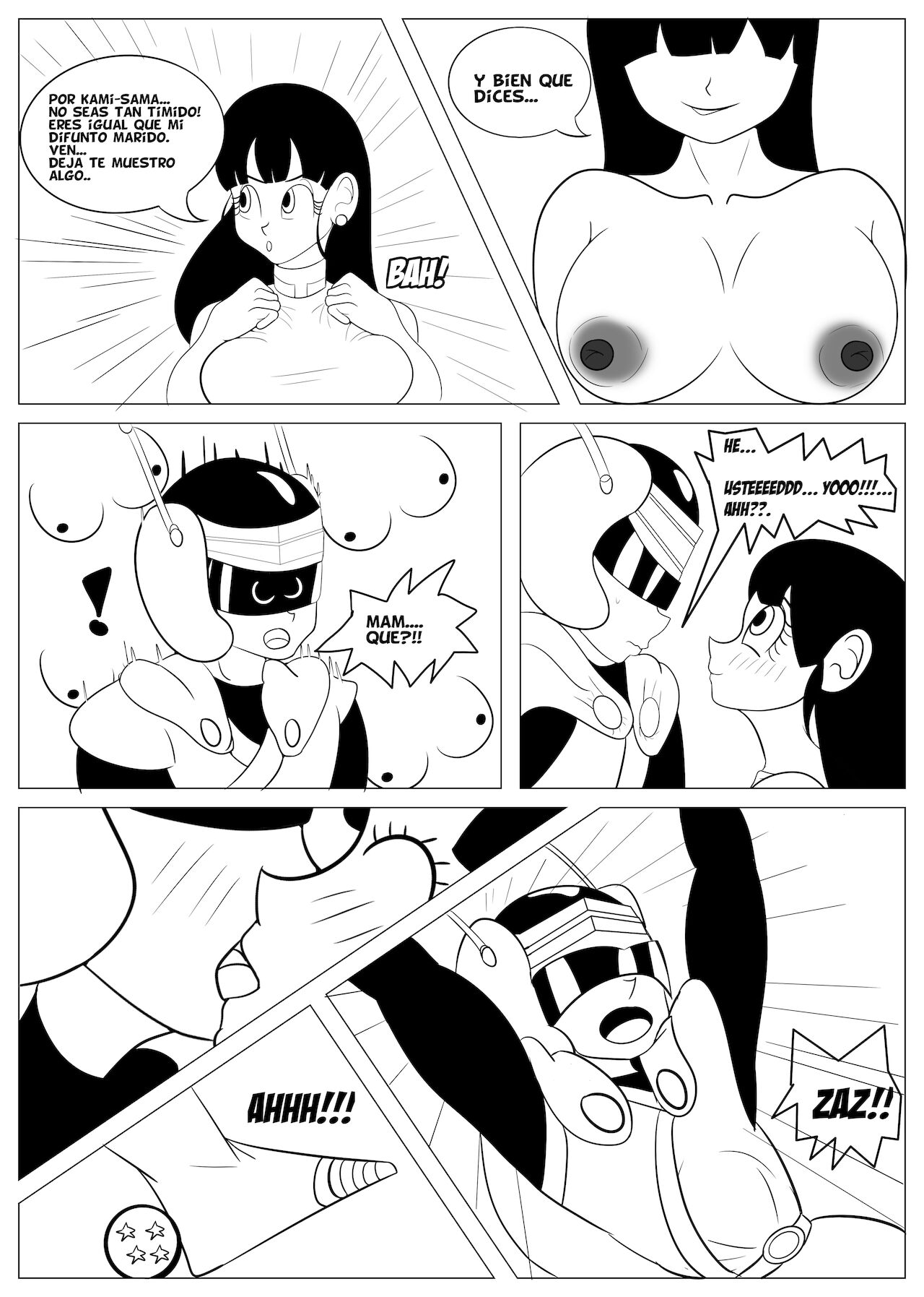 DRAGON BALL XXX MAL ENTENDIDOS FAMILIARES page 6 full