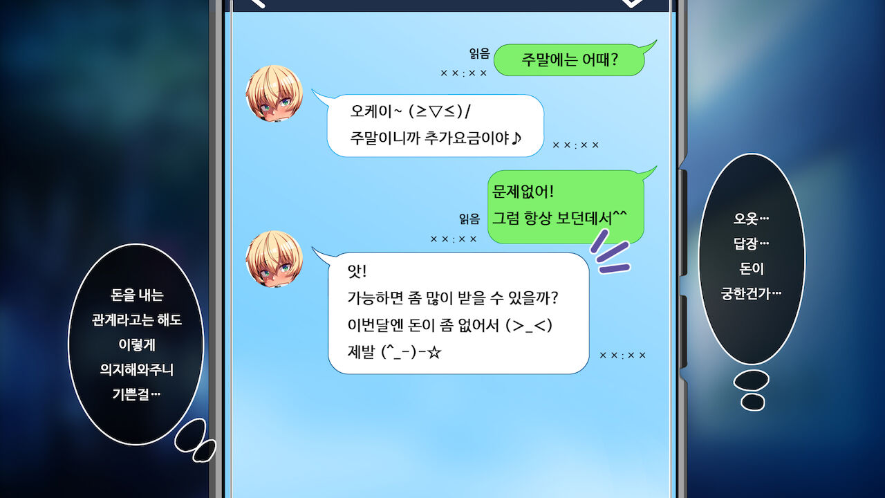 TS Enkou Shoujo ~ Ore ga Koitsu no Mesu ni Ochiru Made ~ | TS 원조교제 소녀 ~내가 이녀석을 암컷으로 타락시킬 때까지~ page 5 full