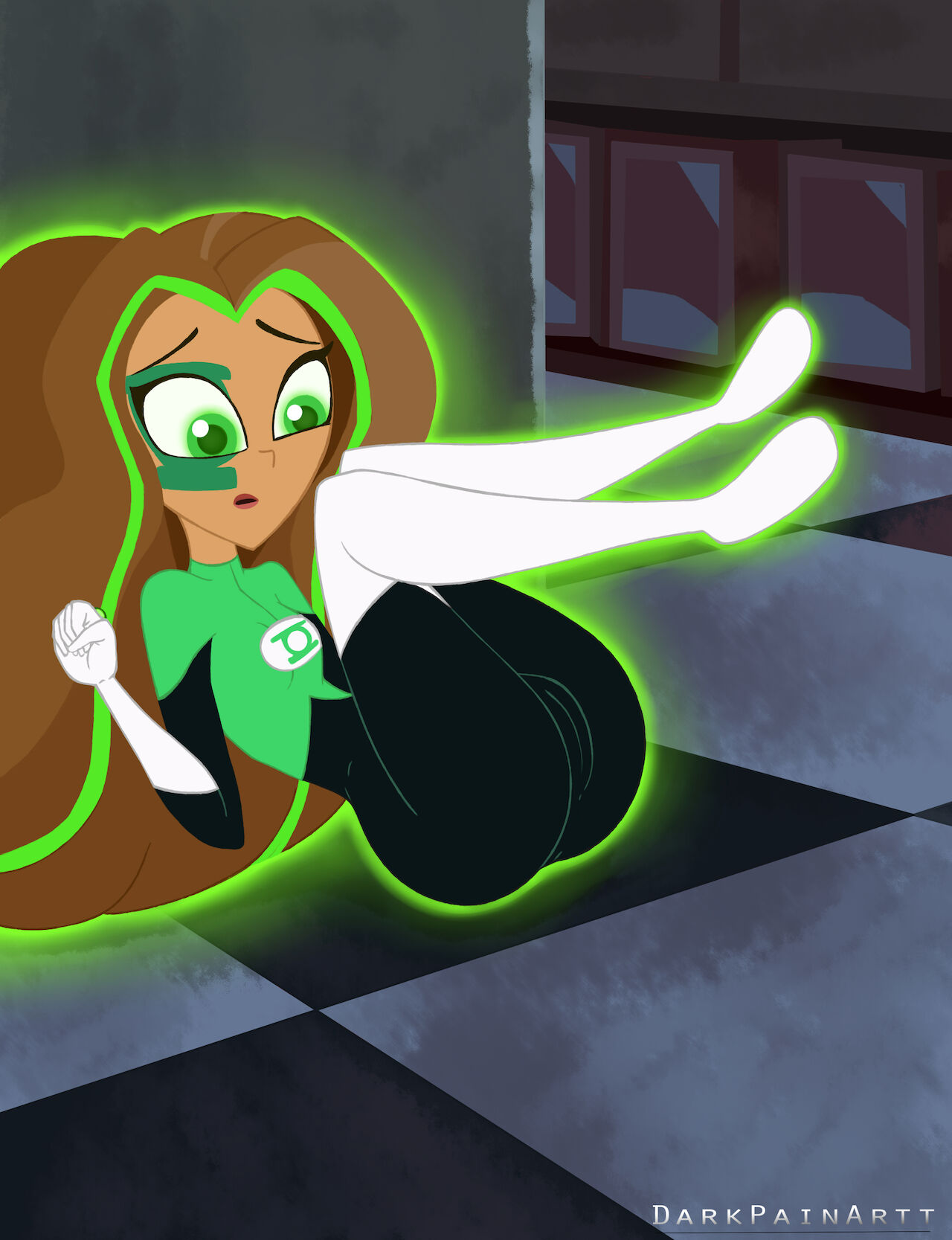 Green Lantern Toon Xxx - Dex-Starr x Green Lantern/Jessica Cruz DC Superhero Girls - Page 1 -  IMHentai