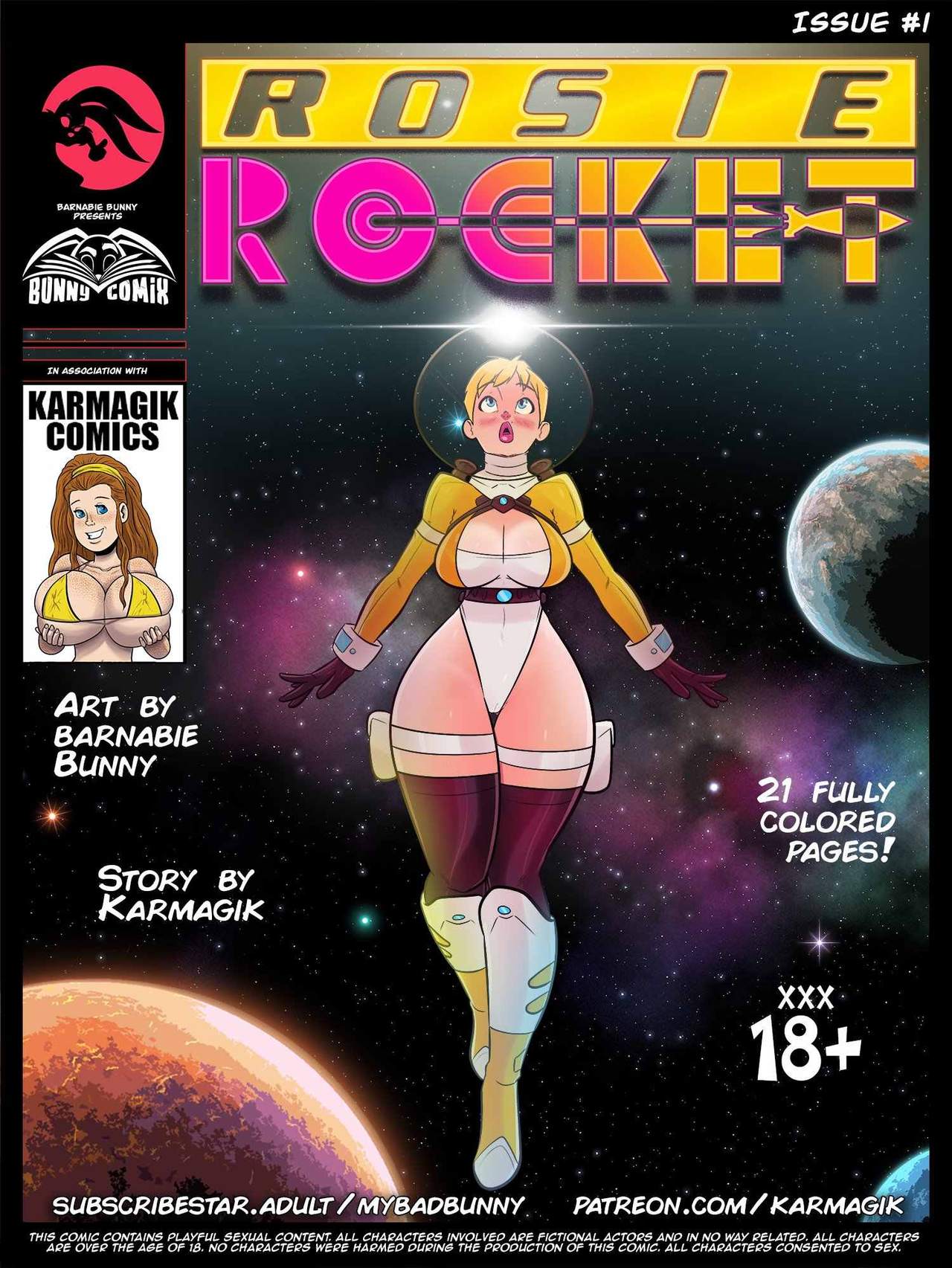 Rosie Rocket – My Bad Bunny - complete page 1 full