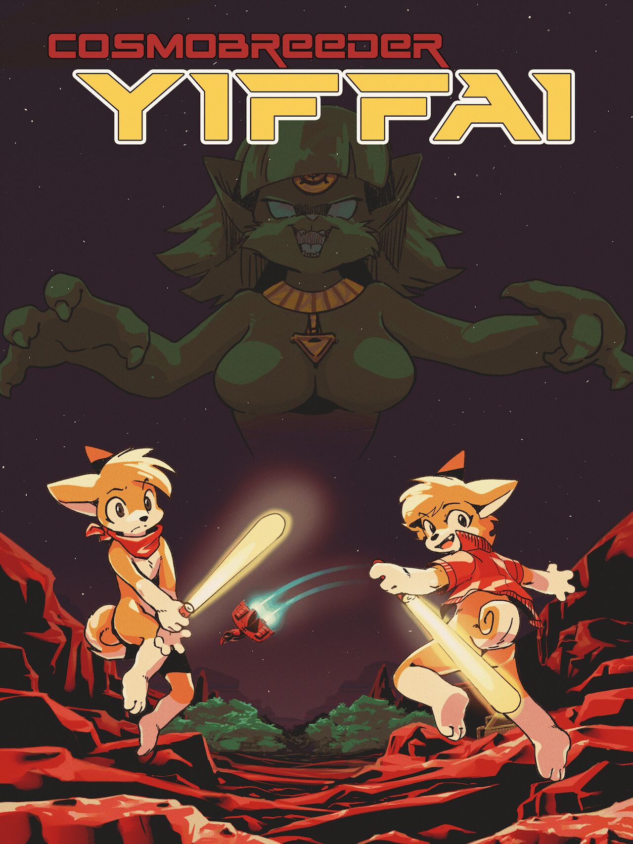 Cosmobreeder / Yiffai - Demo Game Rip  + Extras page 1 full