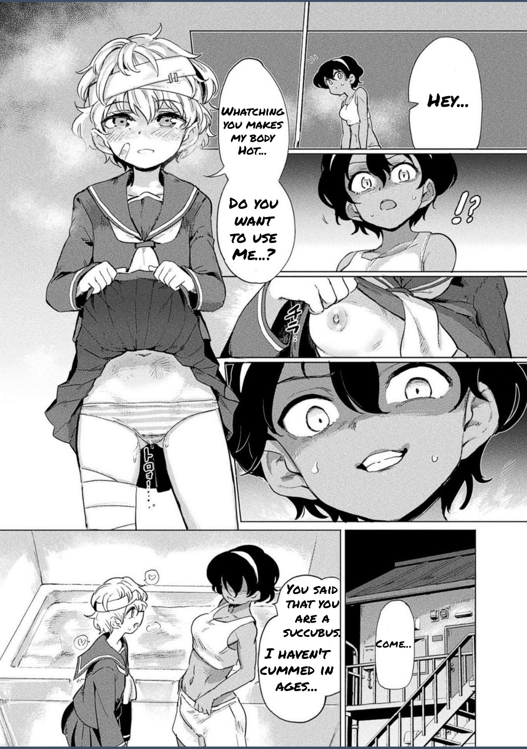 Kuroe-san to Futanari Kichiku Rikujou Josh page 4 full