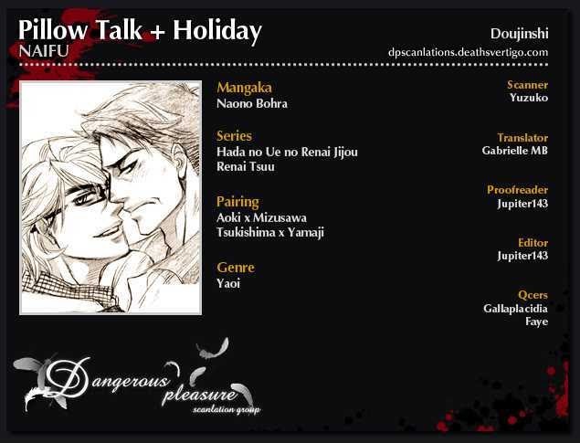 PILLOW TALK+HOLIDAY page 1 full