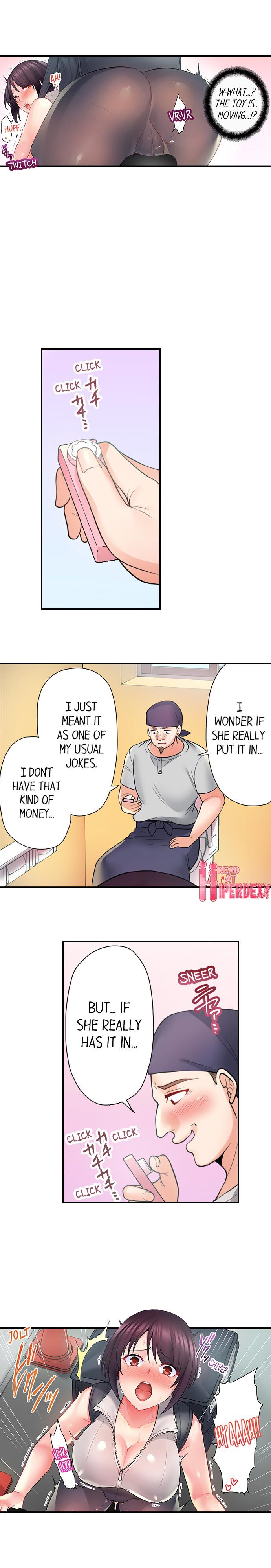 Bike Delivery Girl, Cumming To Your Door! | Jitensha Haitatsuin , Gaman Dekizu soto de Icchaimashita... page 8 full