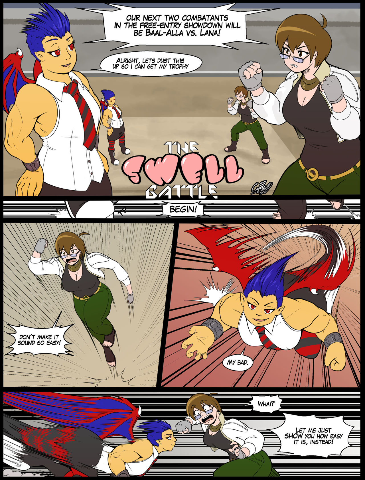 Swell Battle page 1 full
