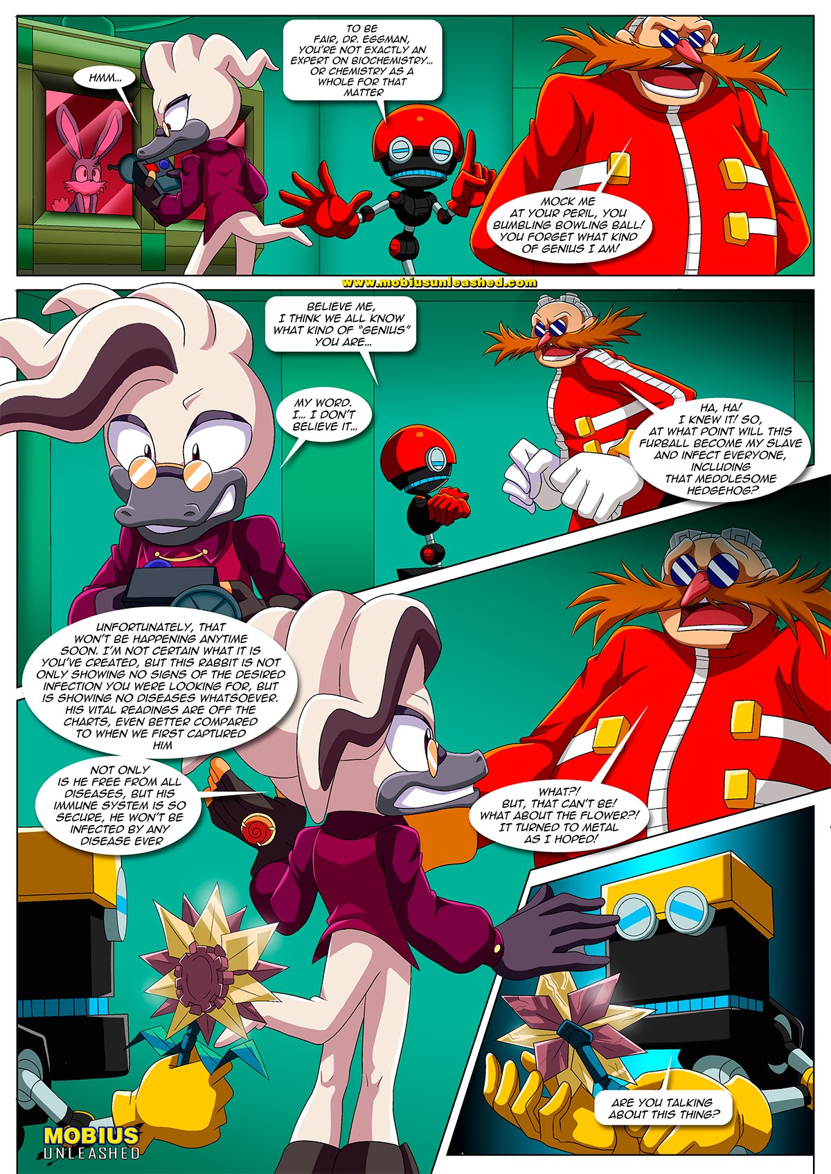 The Mayhem of the Kinky Virus page 6 full