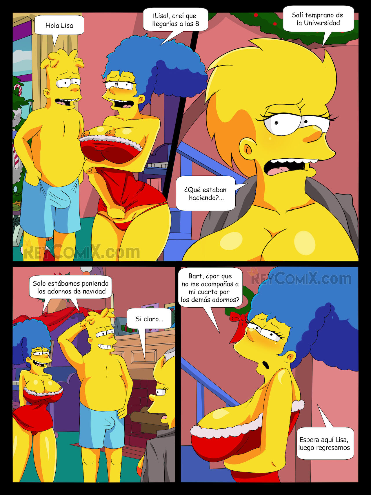 Navidad en Familia – Los Simpsons page 3 full