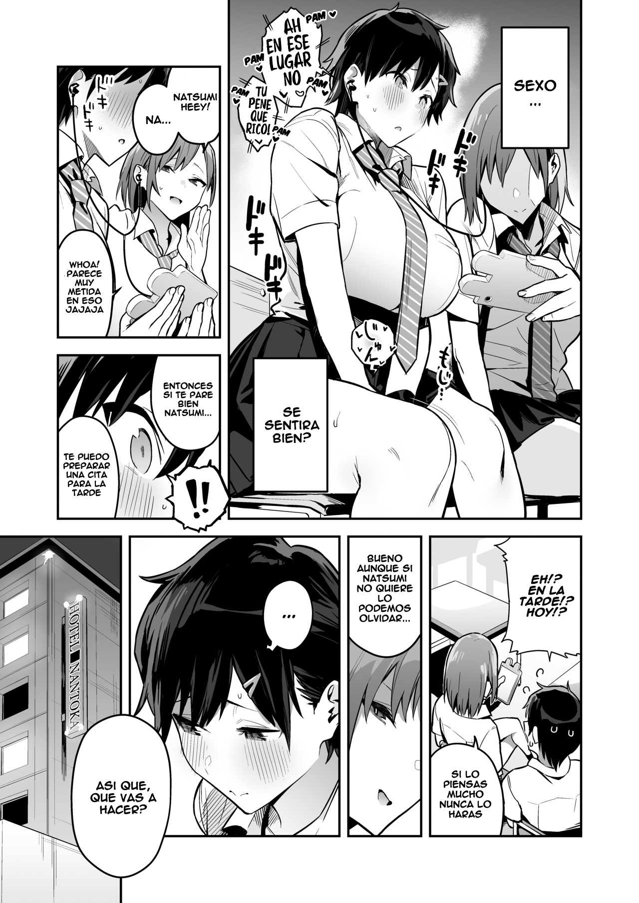 Kenkou Yuuryou Boyish Shoujo Papakatsu o suru. page 8 full