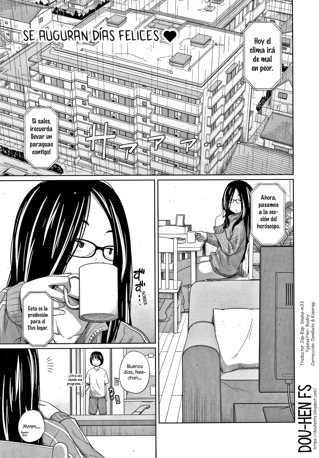 Uranai ❤ Happy Days | Se auguran días felices ❤ page 1 full