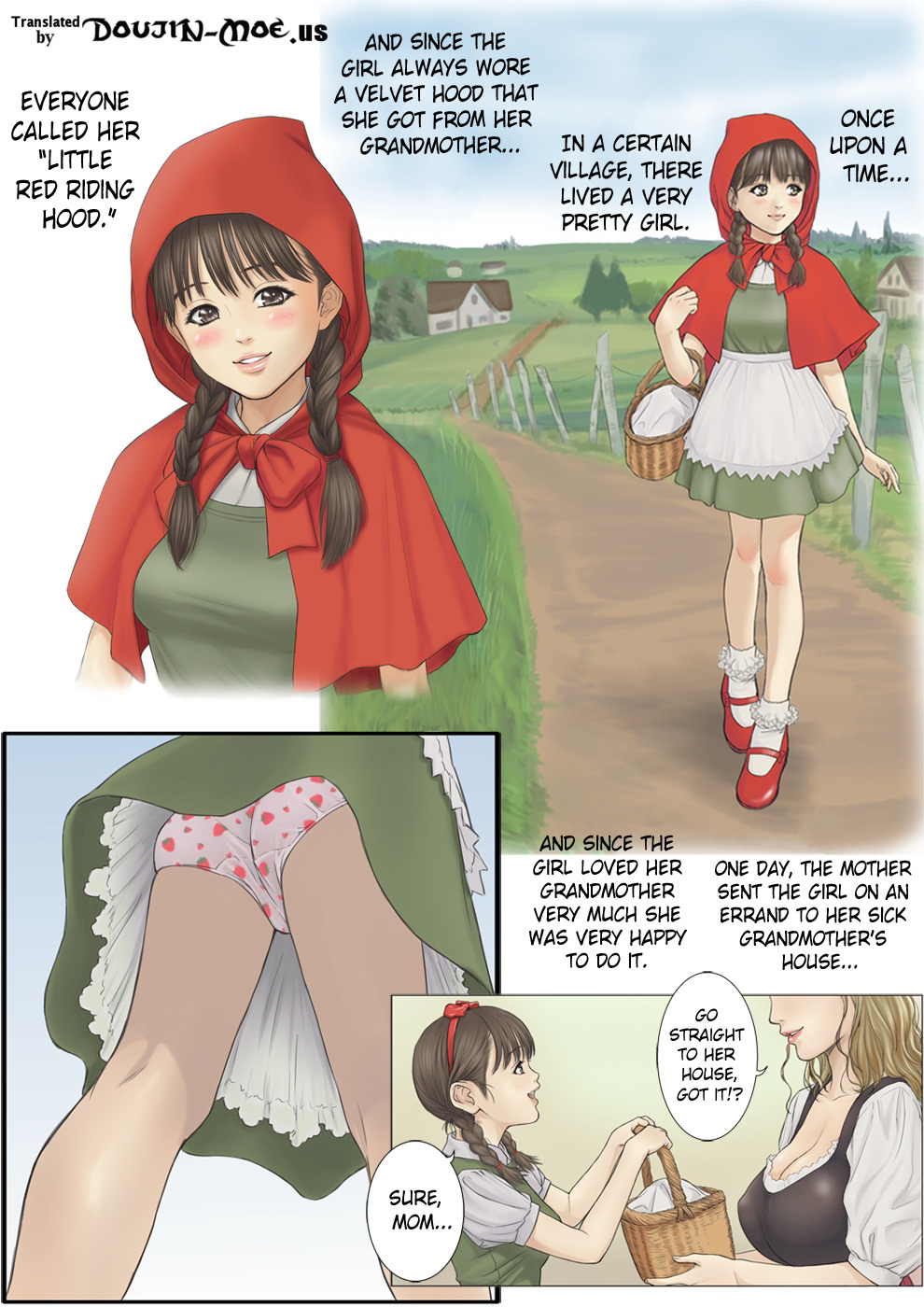Otona no Ehon Akazukin-chan | Little Red Riding Hood’s Adult Picture Book page 2 full