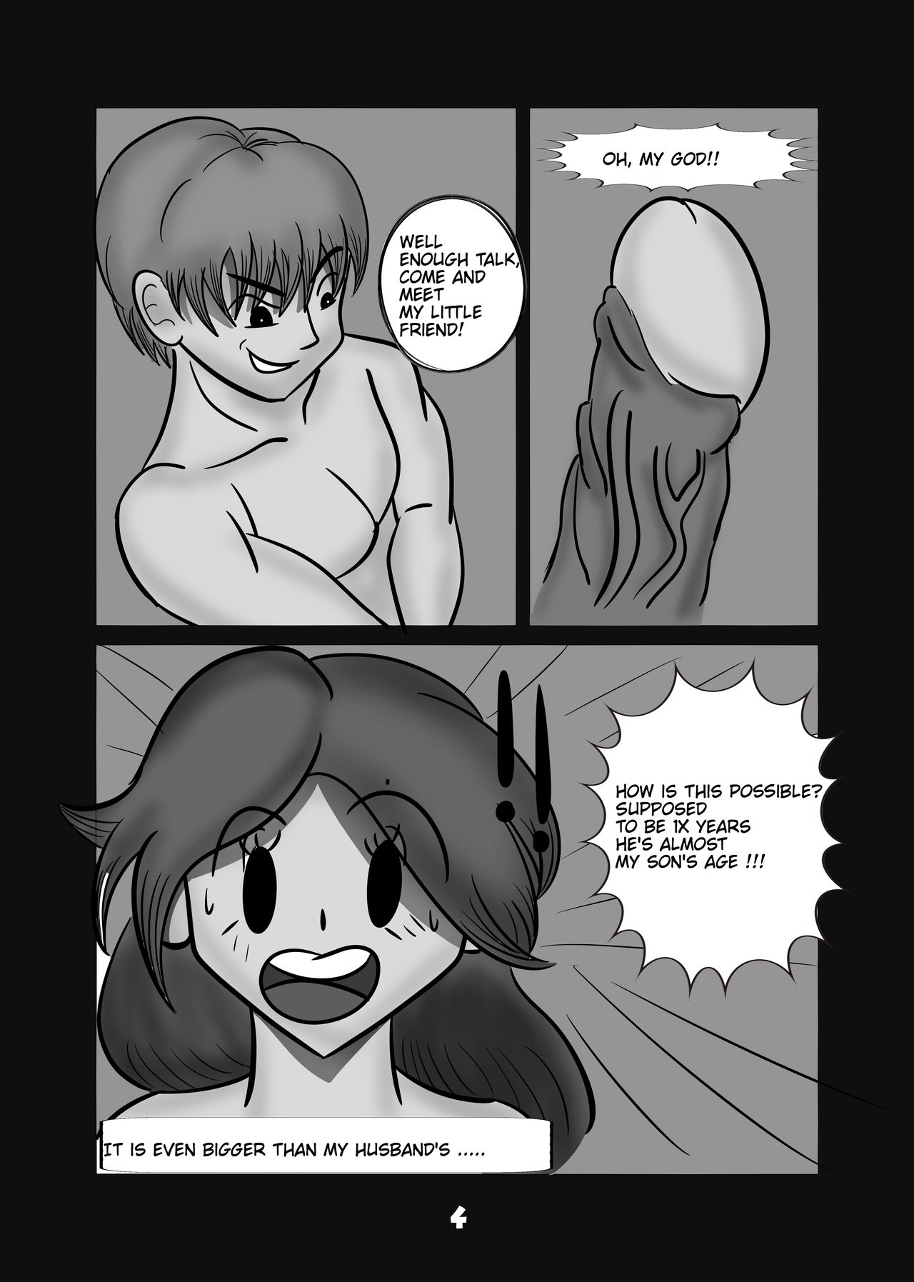 THE MOM OF MY FRIEND IS MY BITCH! page 6 full